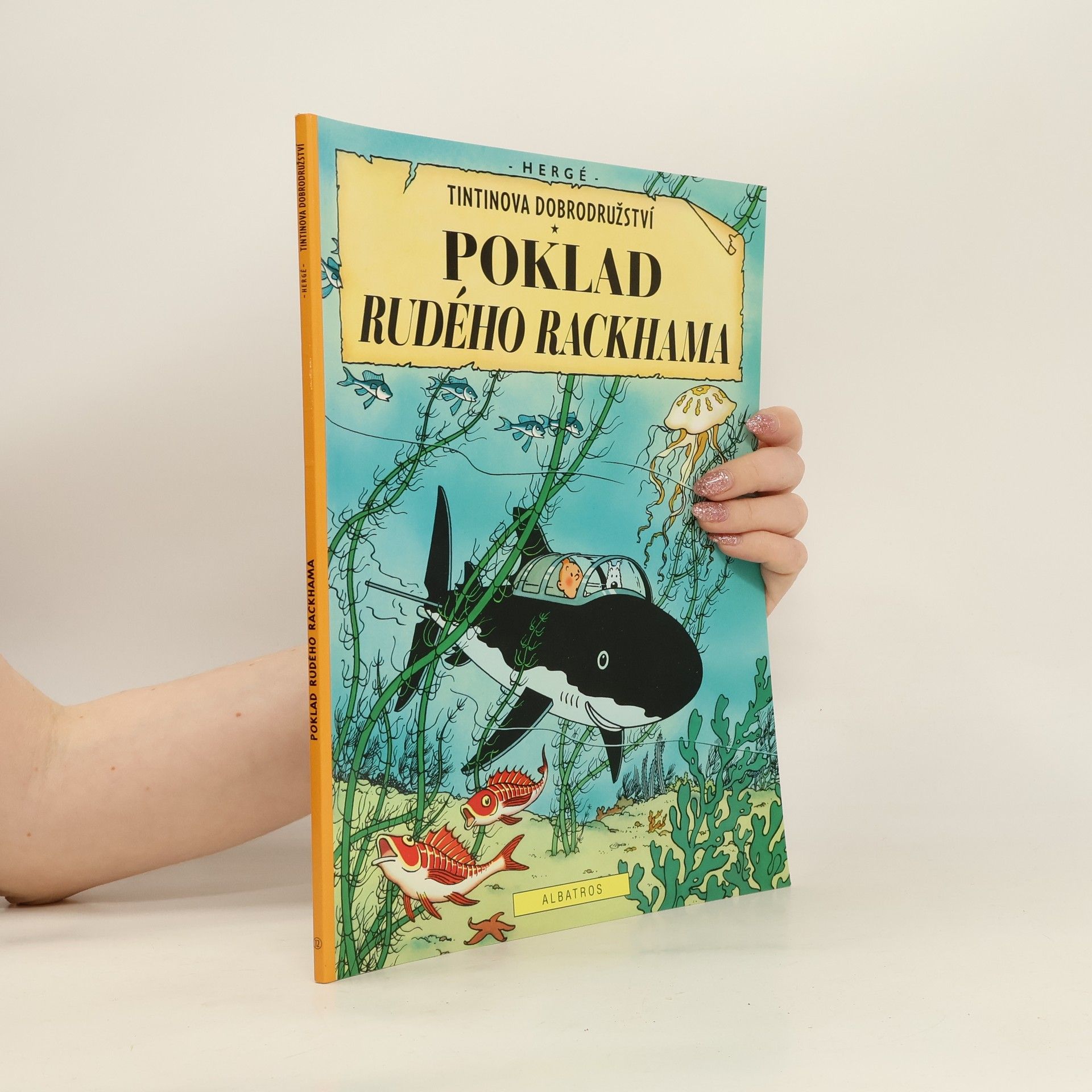 Hergé Poklad Rudého Rackhama