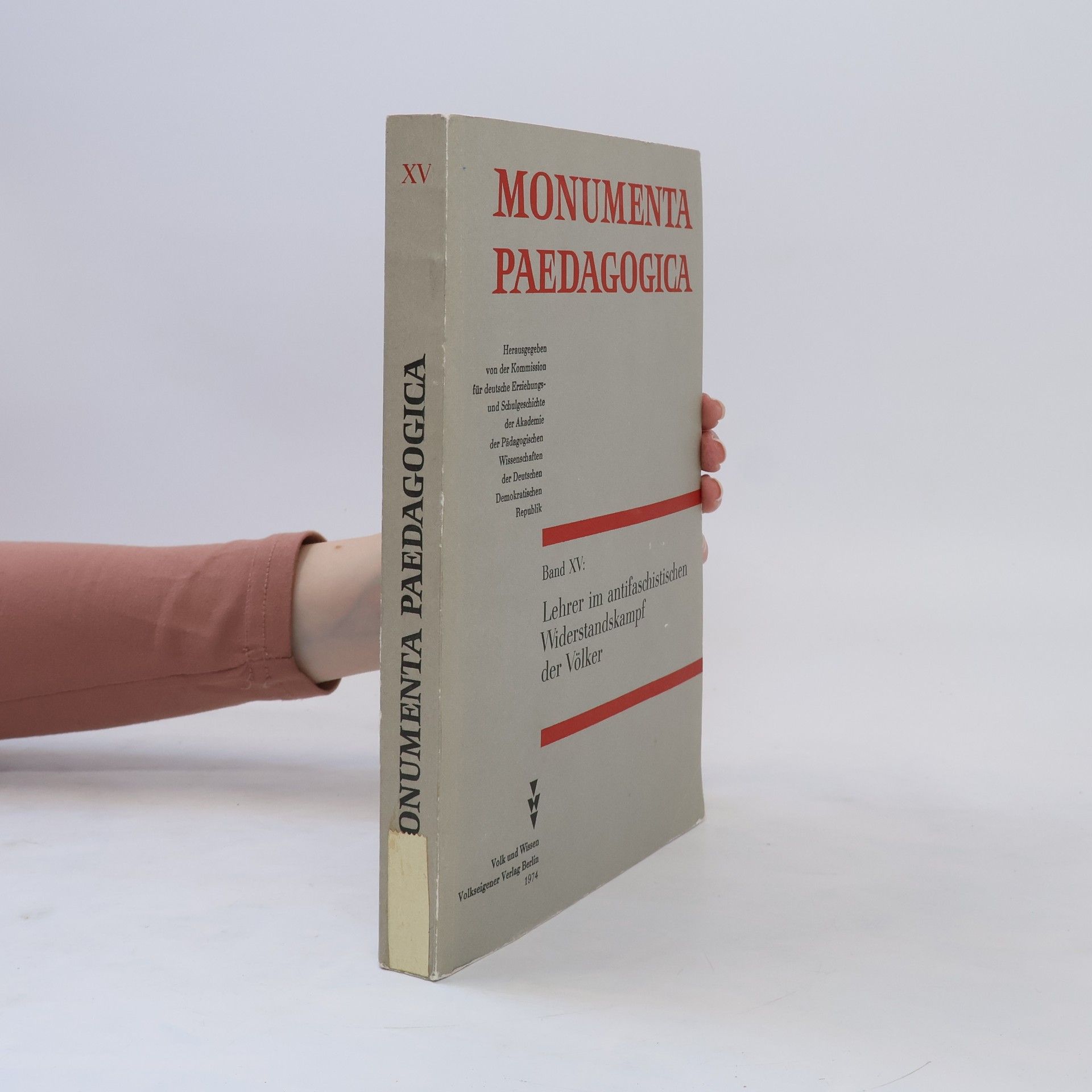 kolektiv Monumenta paedagogica XV.