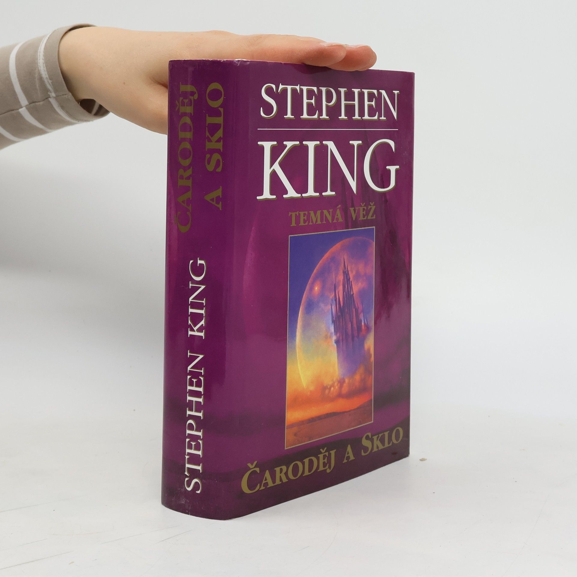 Stephen King Temná věž IV: Čaroděj a sklo