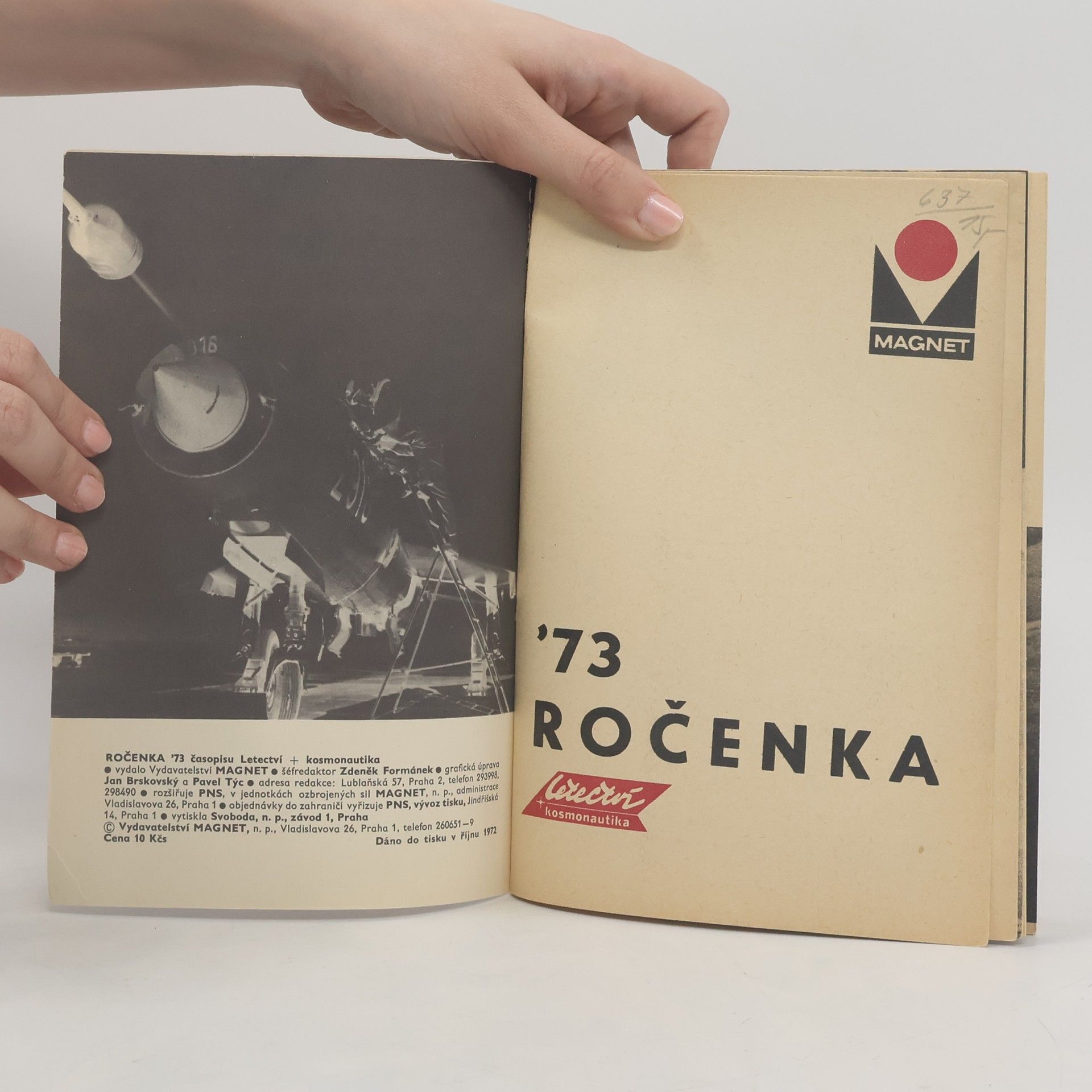 Various authors Letectví + kosmonautika - ročenka