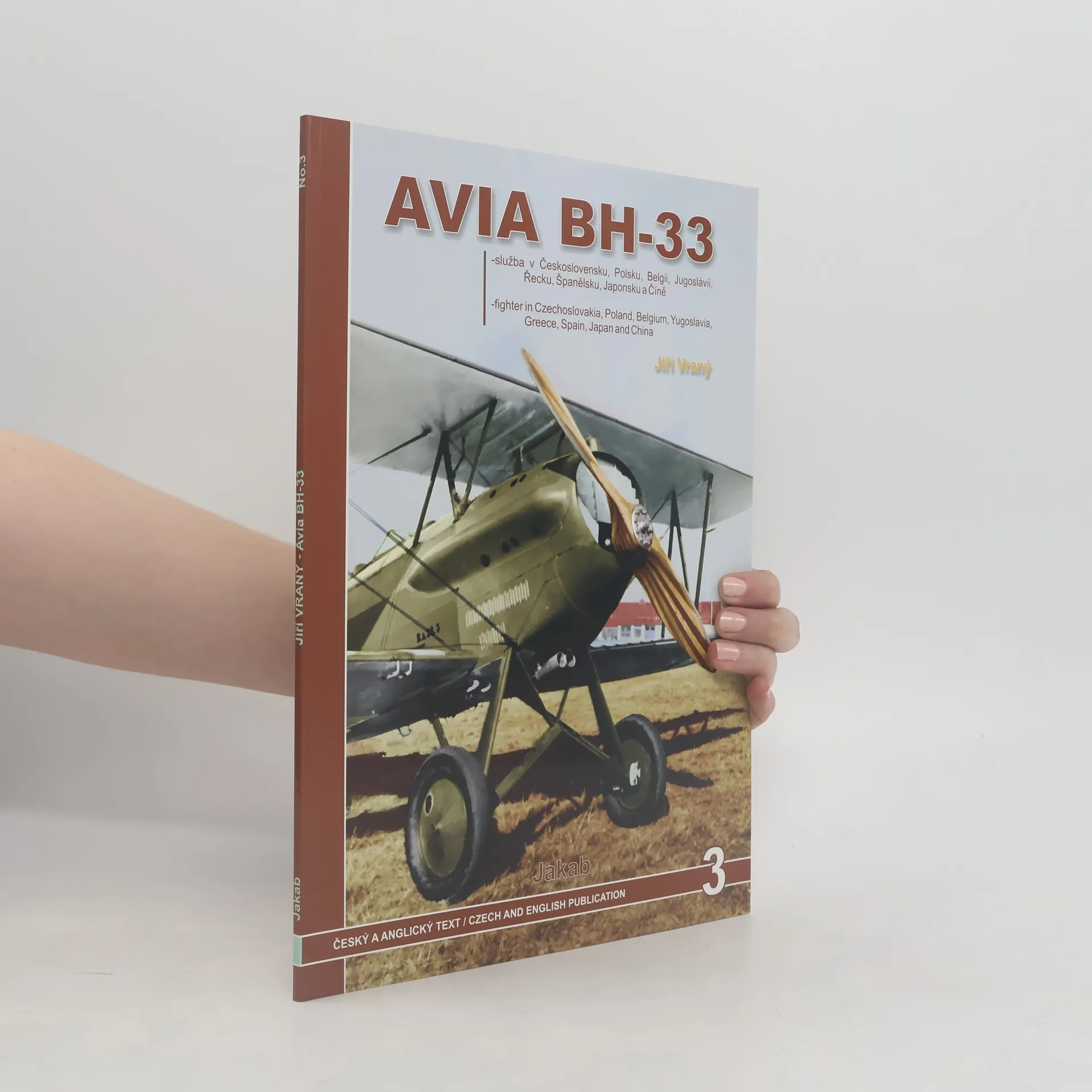 Avia BH-33 | Book | Paperback | Jiří Vraný | CS
