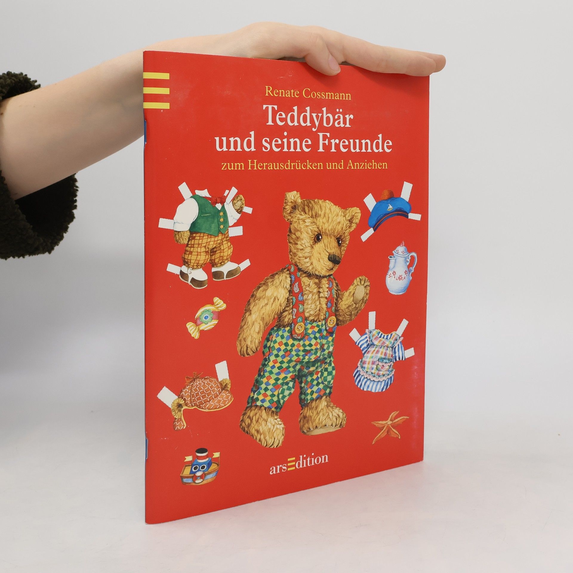 Renate Cossmann Teddybär und seine Freunde zum Herausdrücken und Anziehen