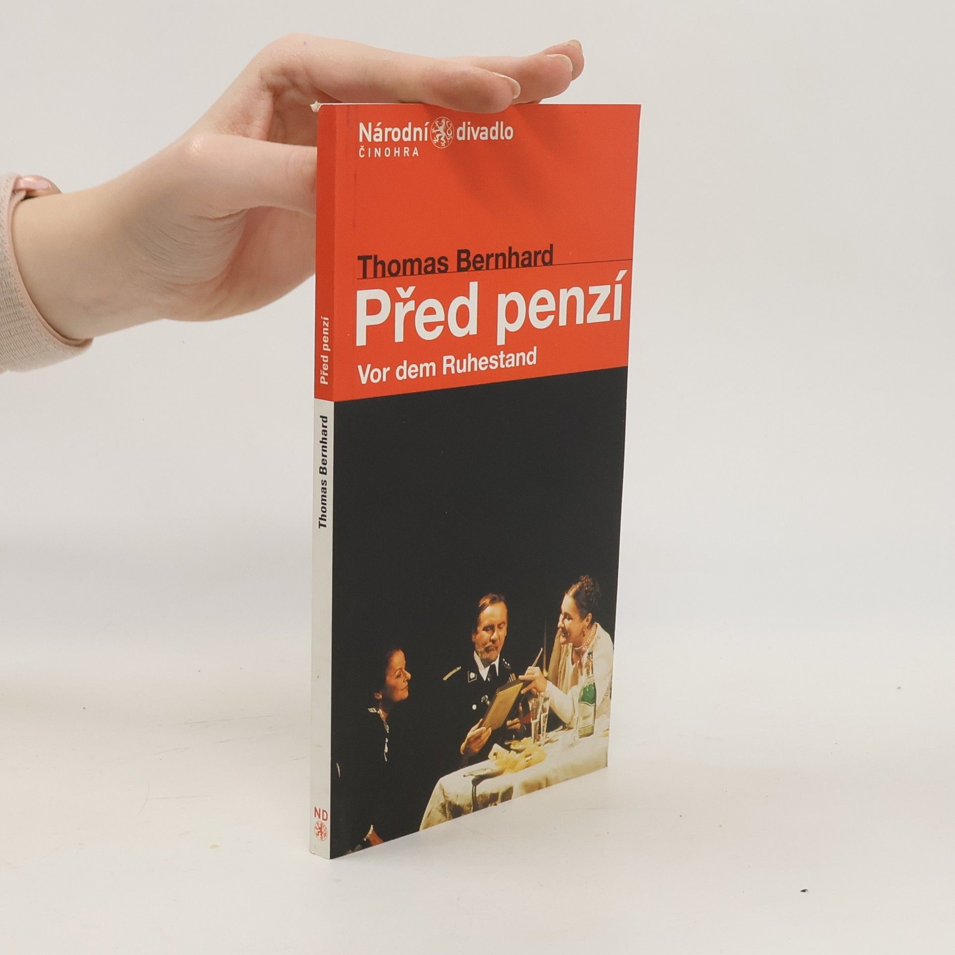 Thomas Bernhard Před Penzí