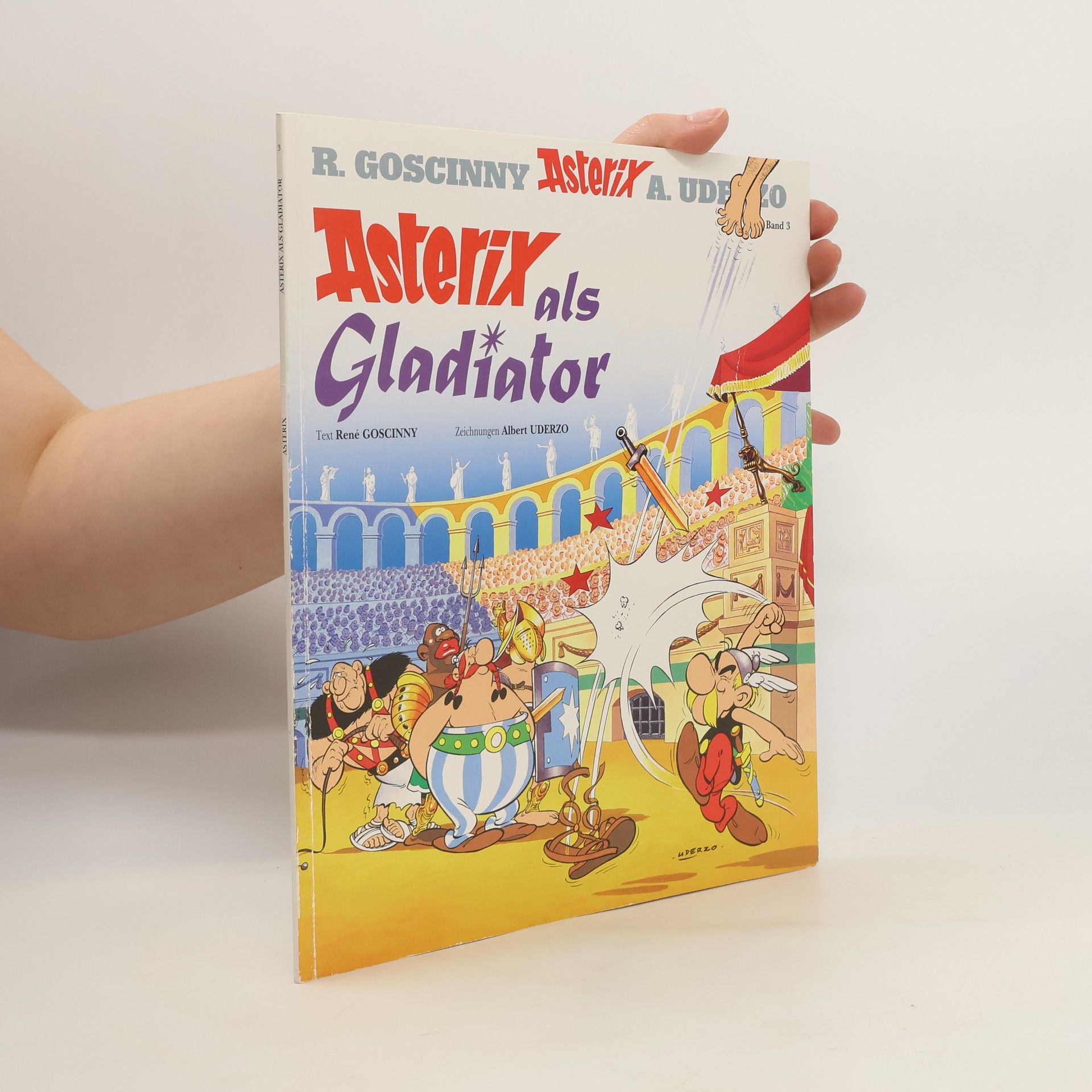 René Goscinny Asterix als Gladiator