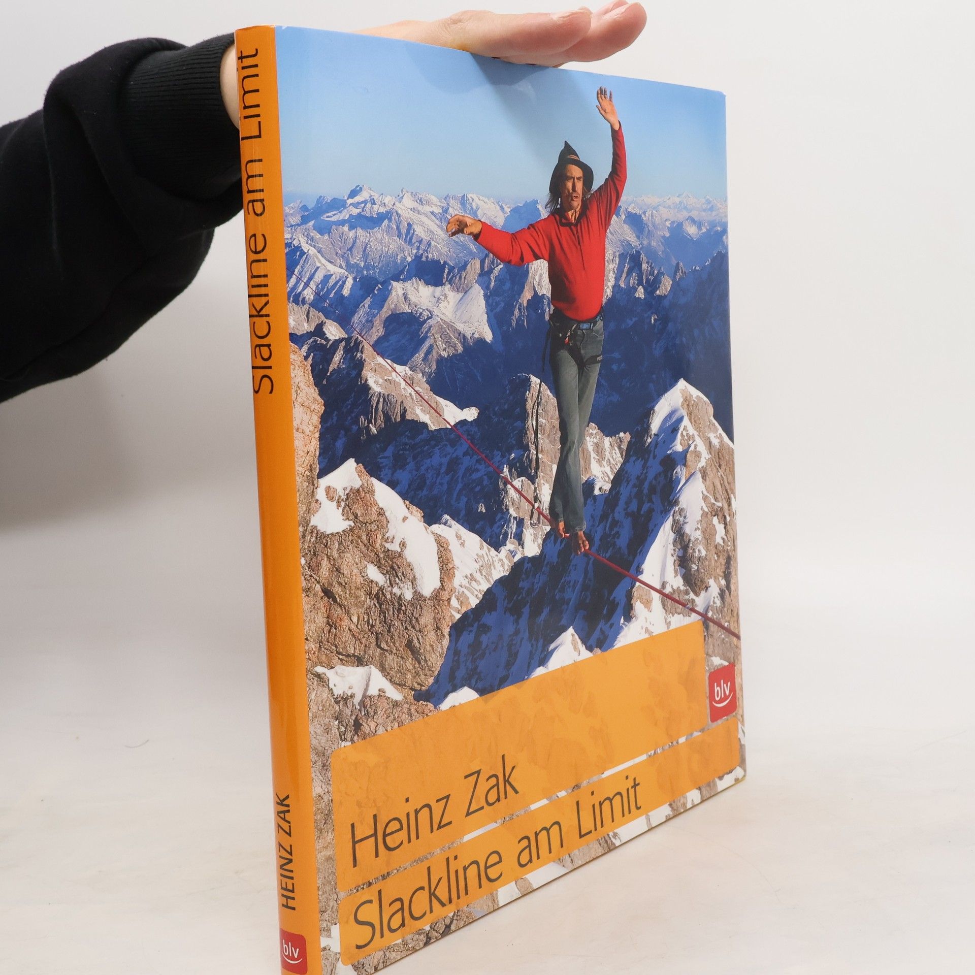 Heinz Zak Slackline am Limit