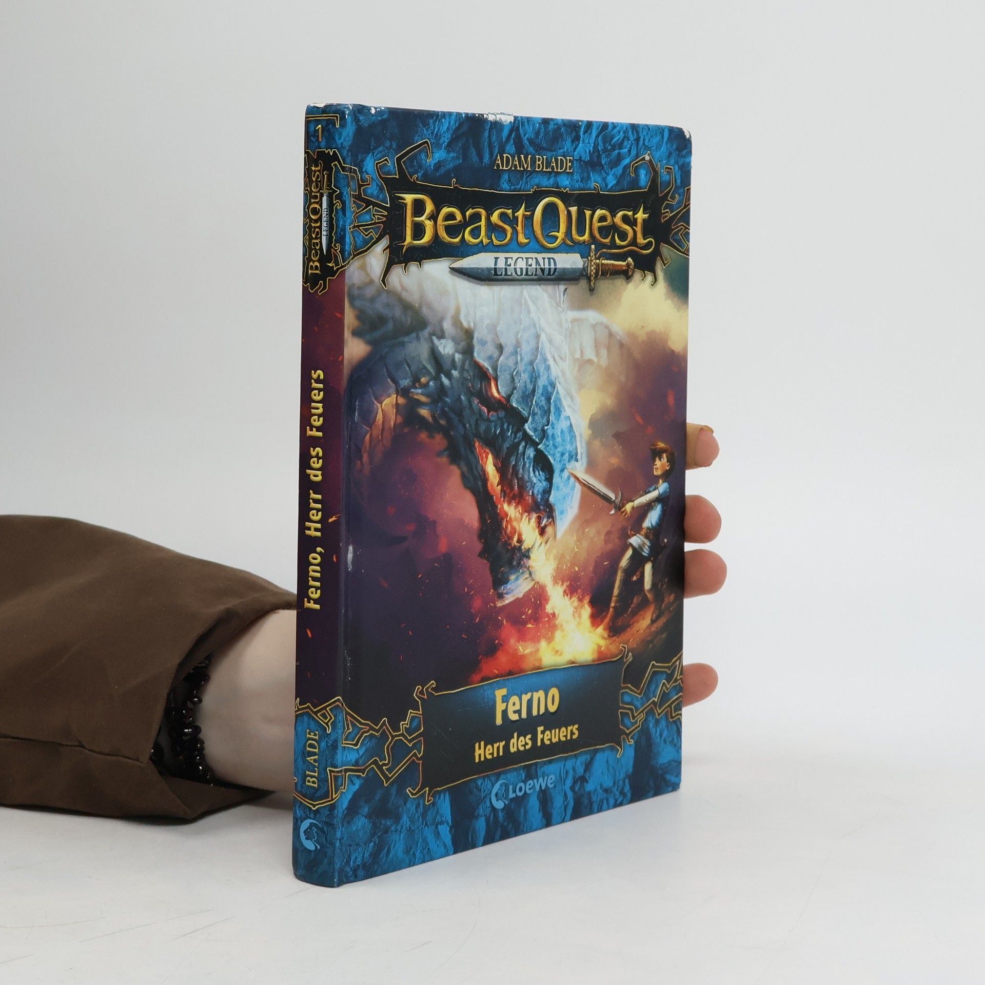 Adam Blade Beast Quest Legend - Ferno, Herr des Feuers