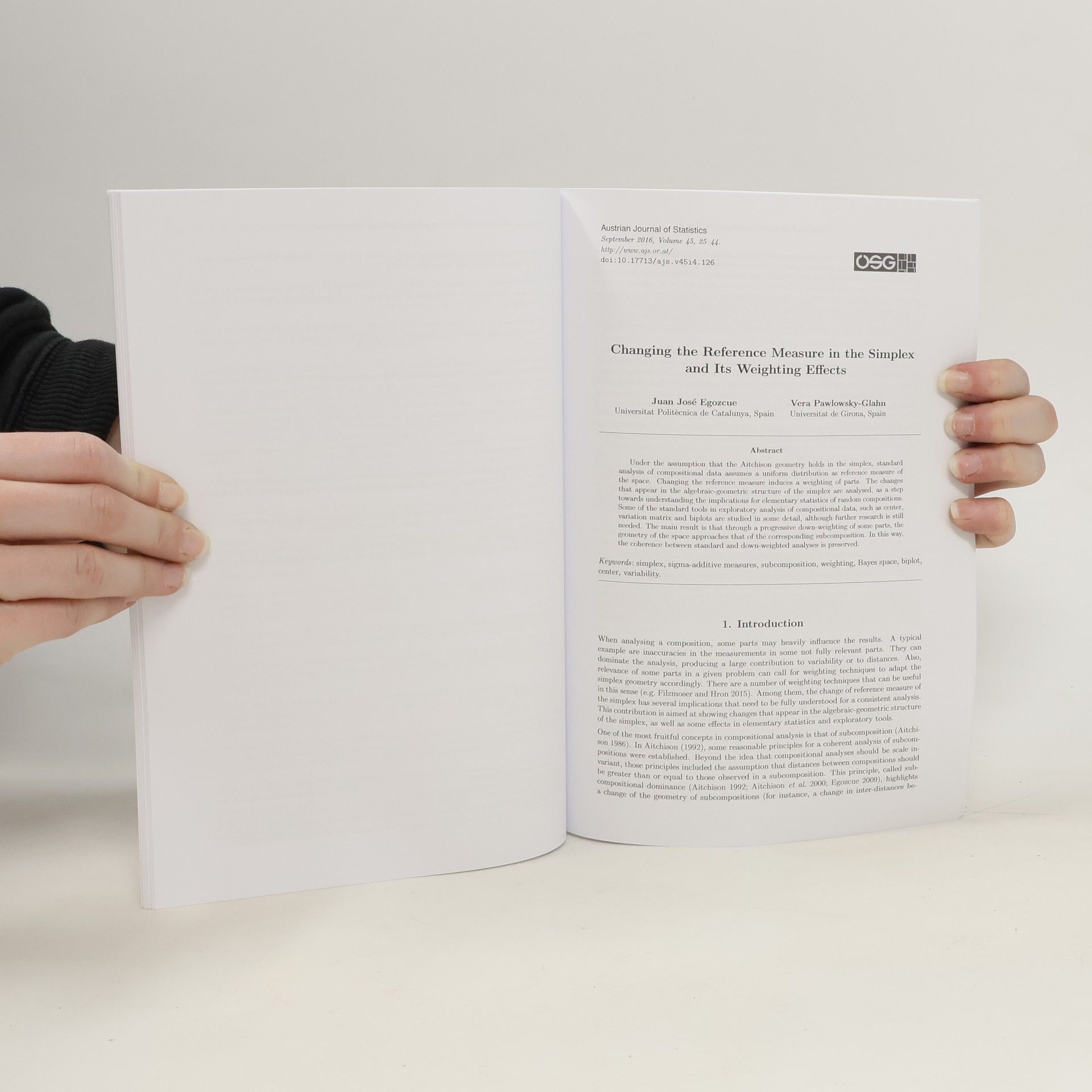 Kolektiv autorů Austrian Journal of Statistics. Volume 45, Number 4, 2016