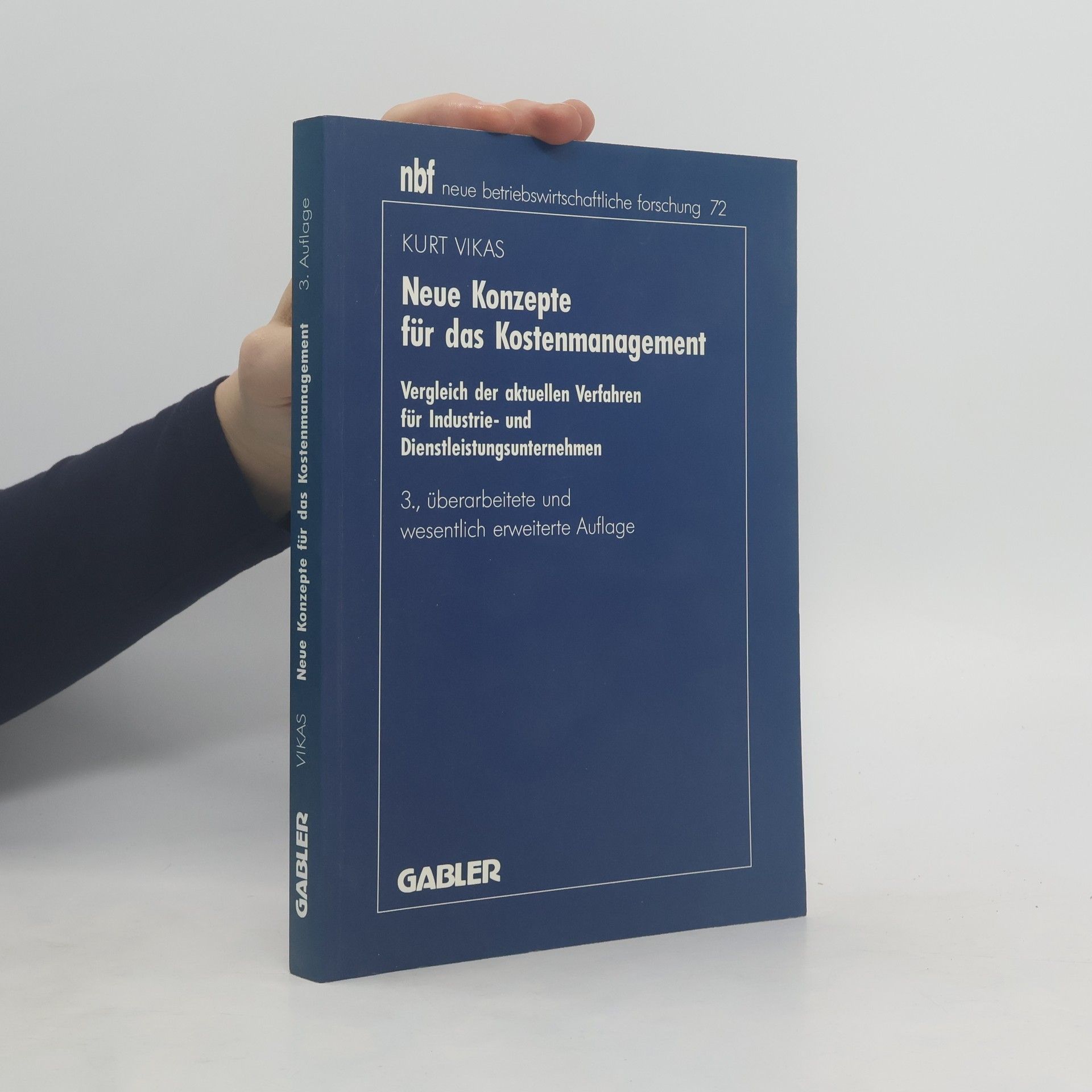 Kurt Vikas Neue Konzepte für das Kostenmanagement