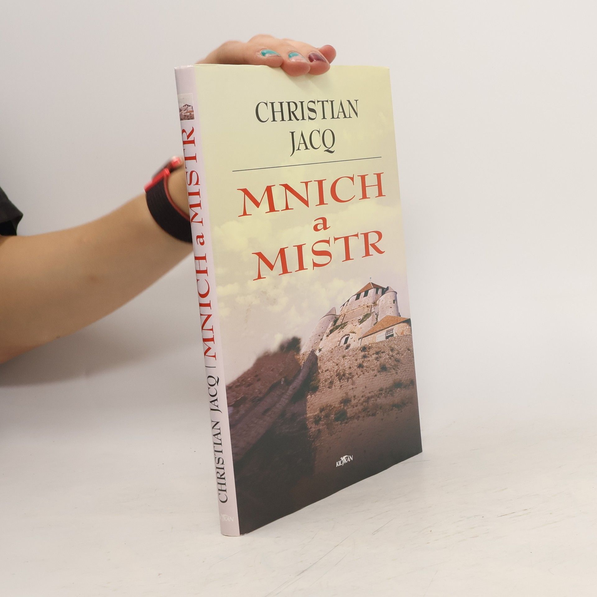 Christian Jacq Mnich a mistr
