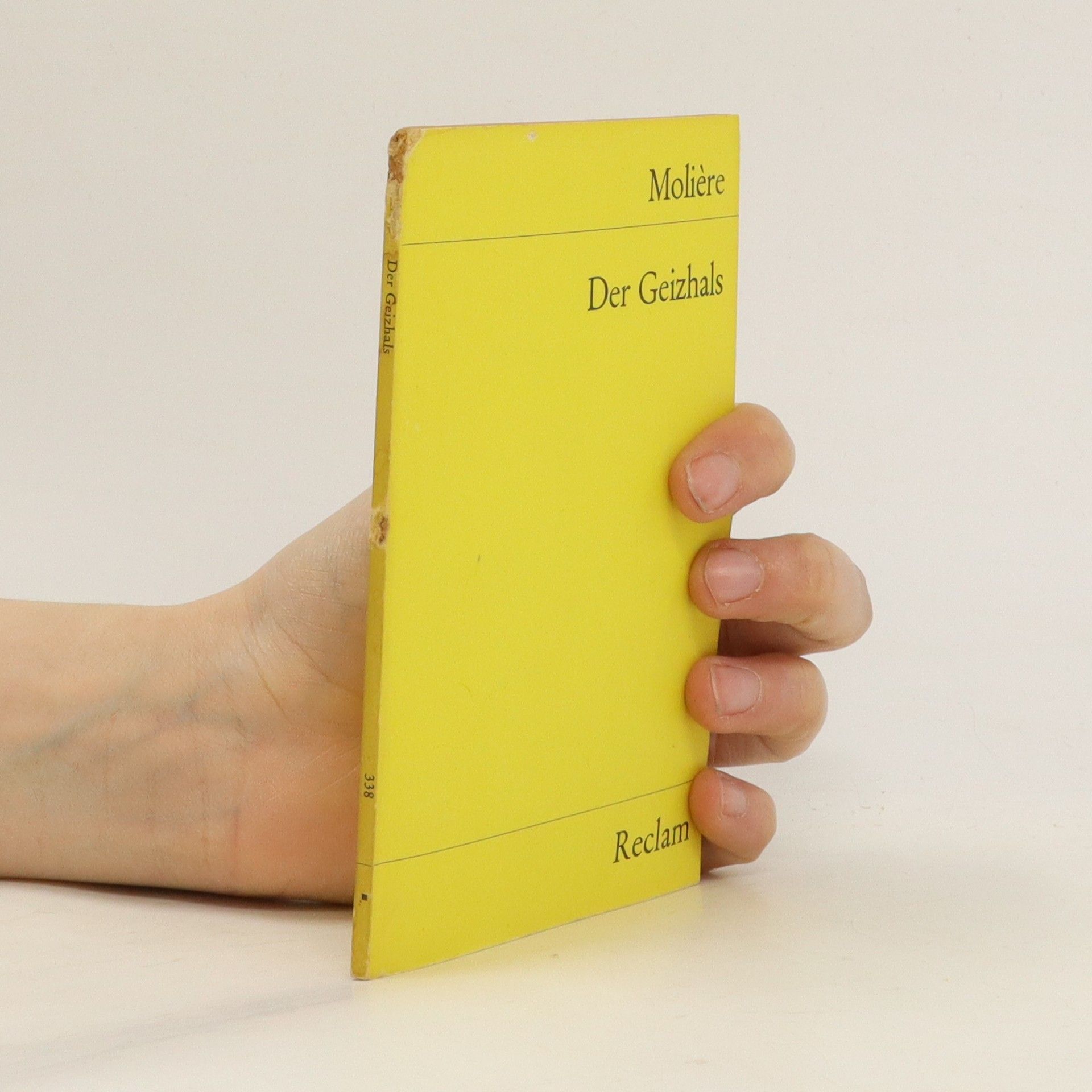 Molière Der Geizhals Lustspiel