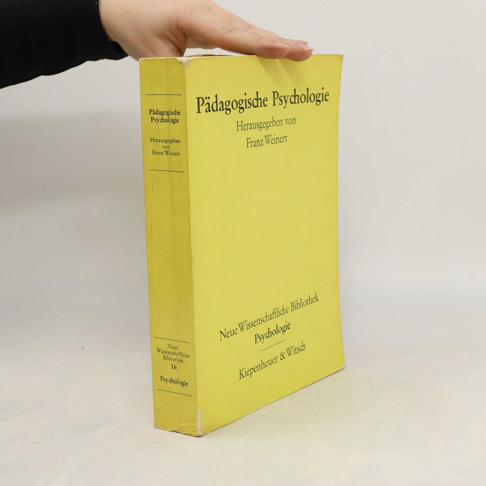 Franz Weinert Pädagogische Psychologie