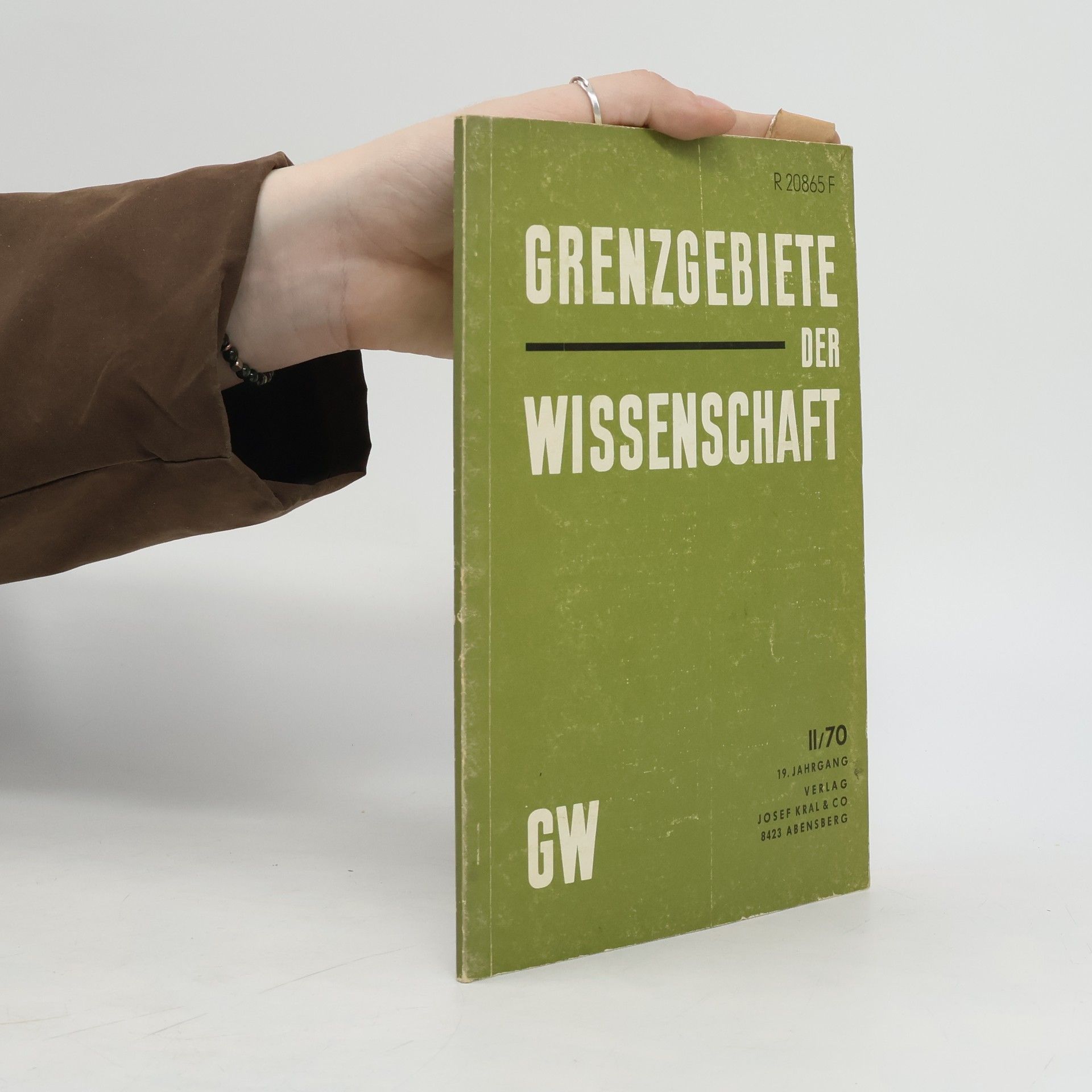 Autorenkollektiv Grenzgebiete der Wissenschaft II/70
