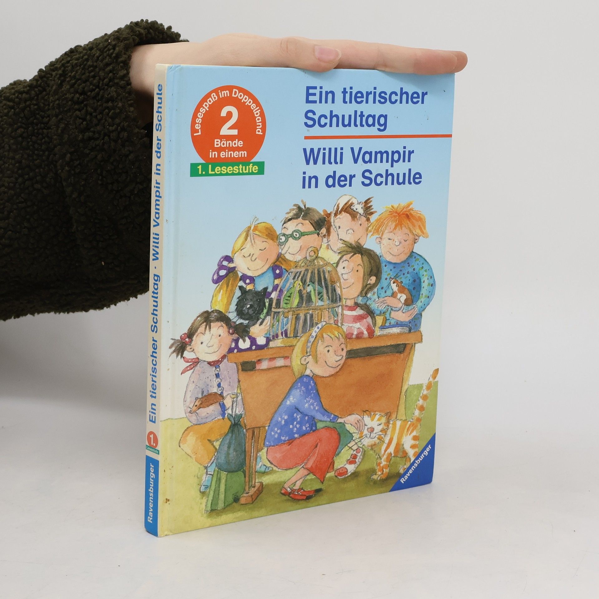 Erhard Dietl Manfred Mai Ein tierischer Schultag Willi Vampir in der Schule - 1. Lesestufe