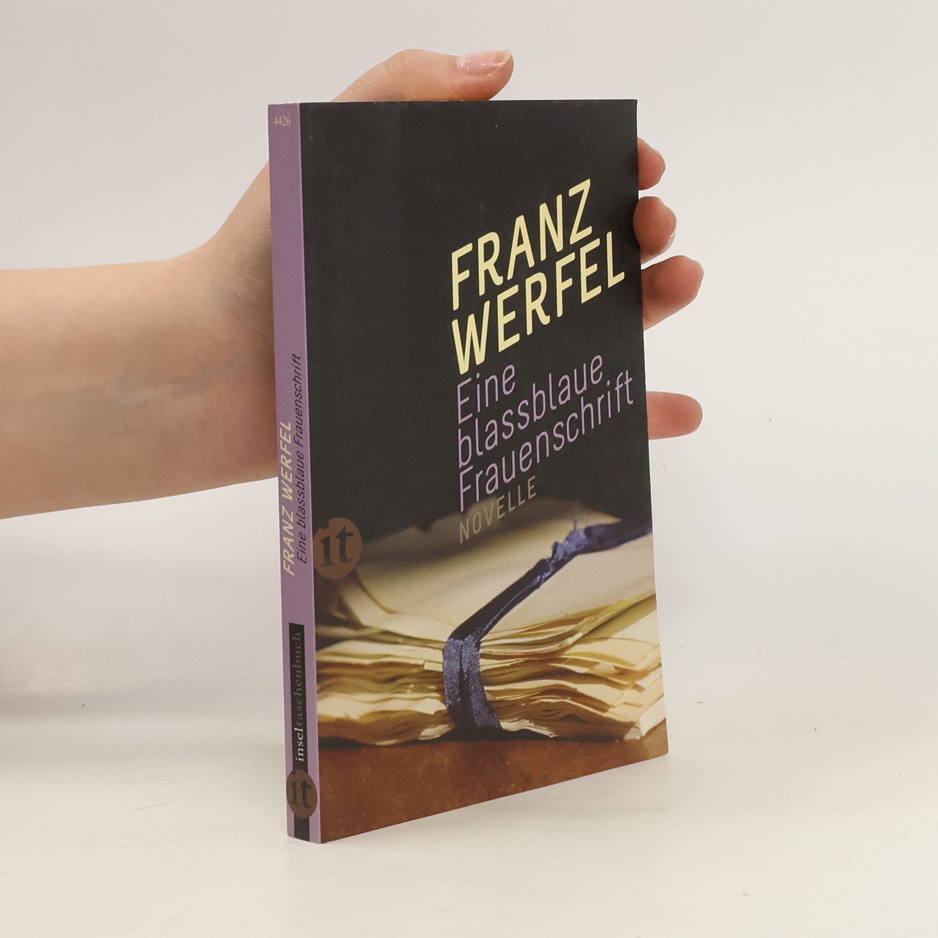 Franz Werfel Eine blassblaue Frauenschrift