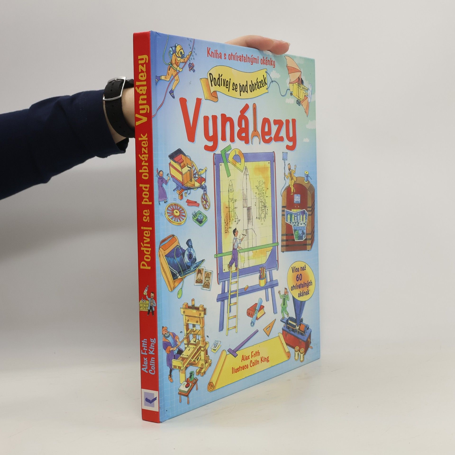 Alex Frith Vynálezy: Kniha s otvíratelnými okénky