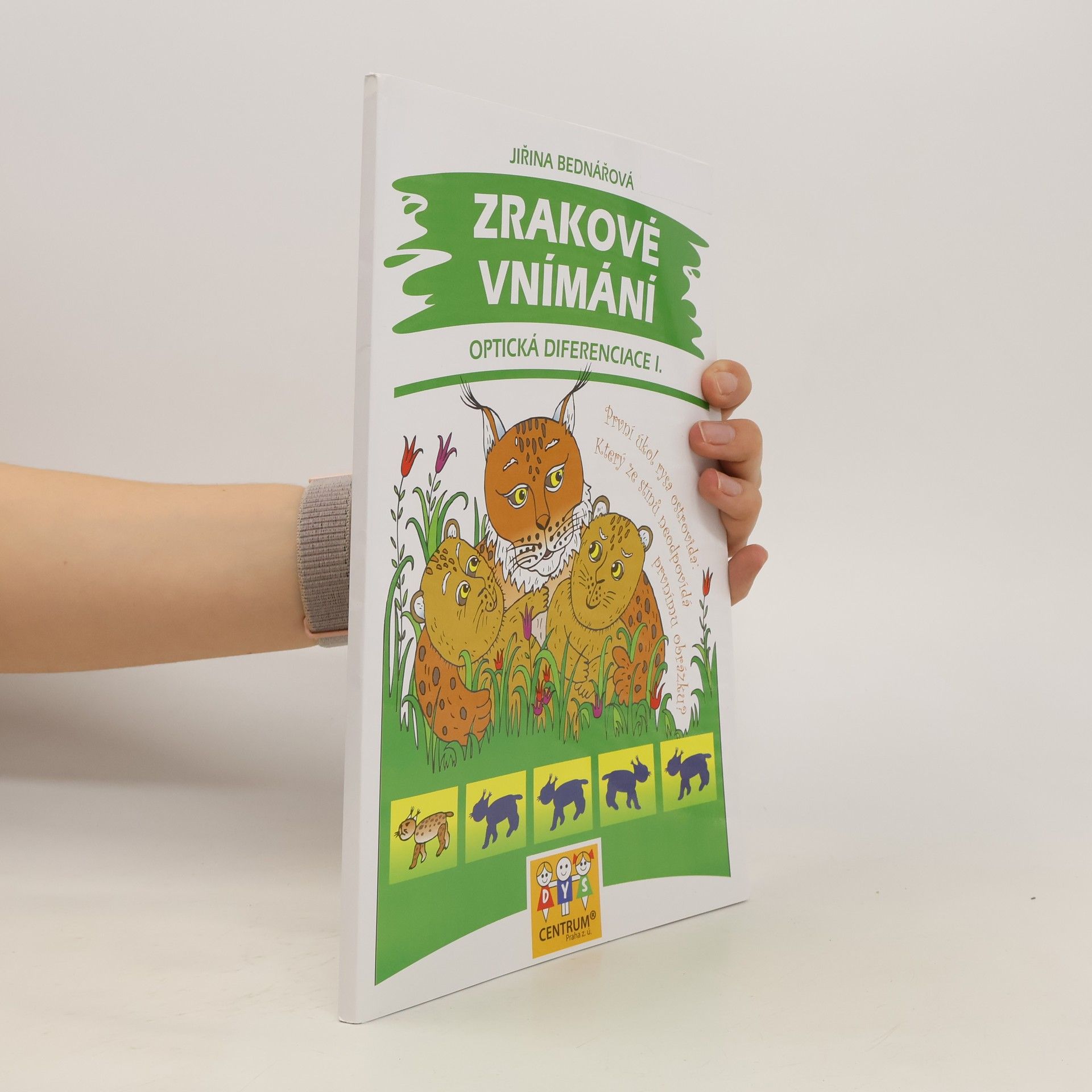 Jiřina Bednářová Zrakové vnímání. Optická diferenciace I.