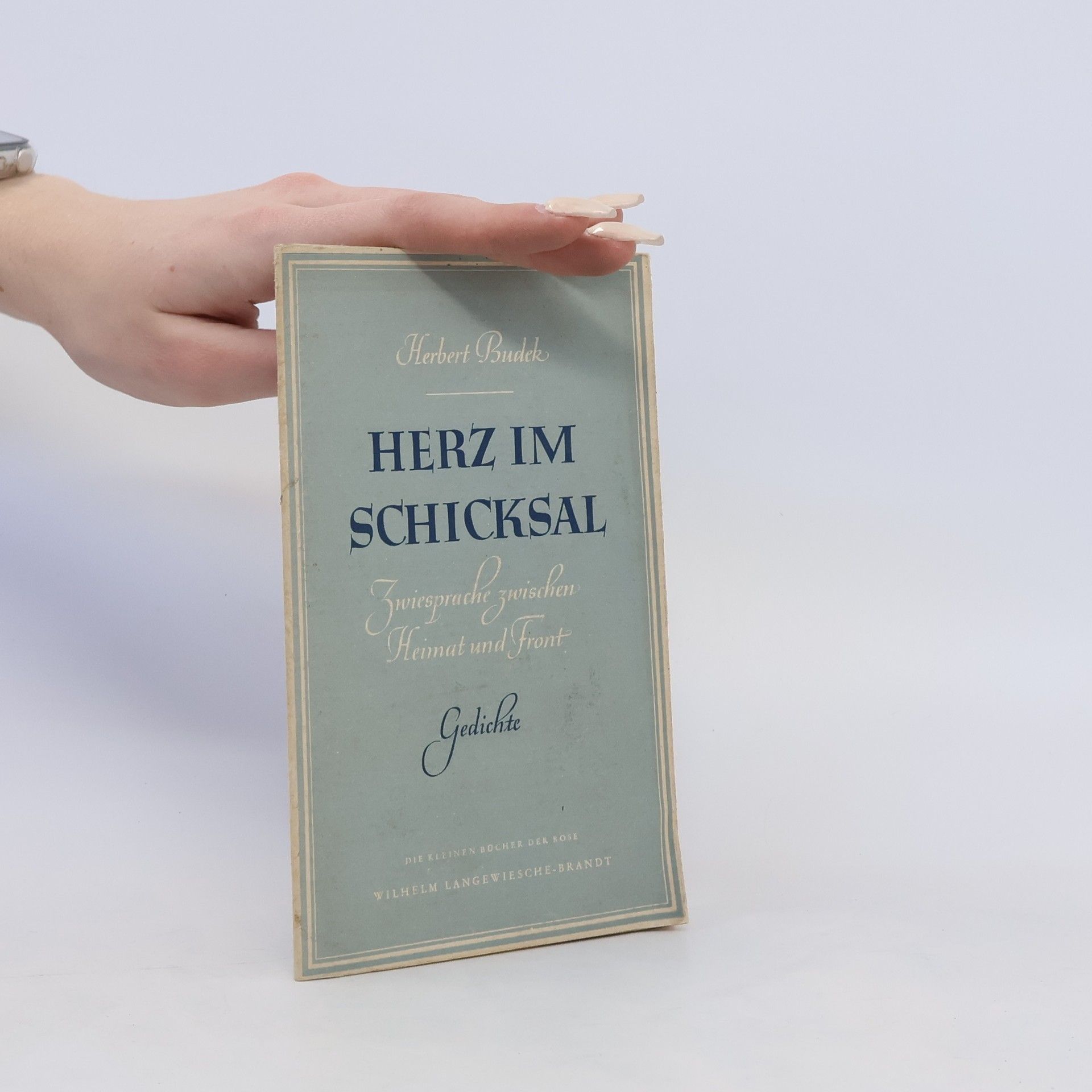 Herbert Budek Herz im Schicksal
