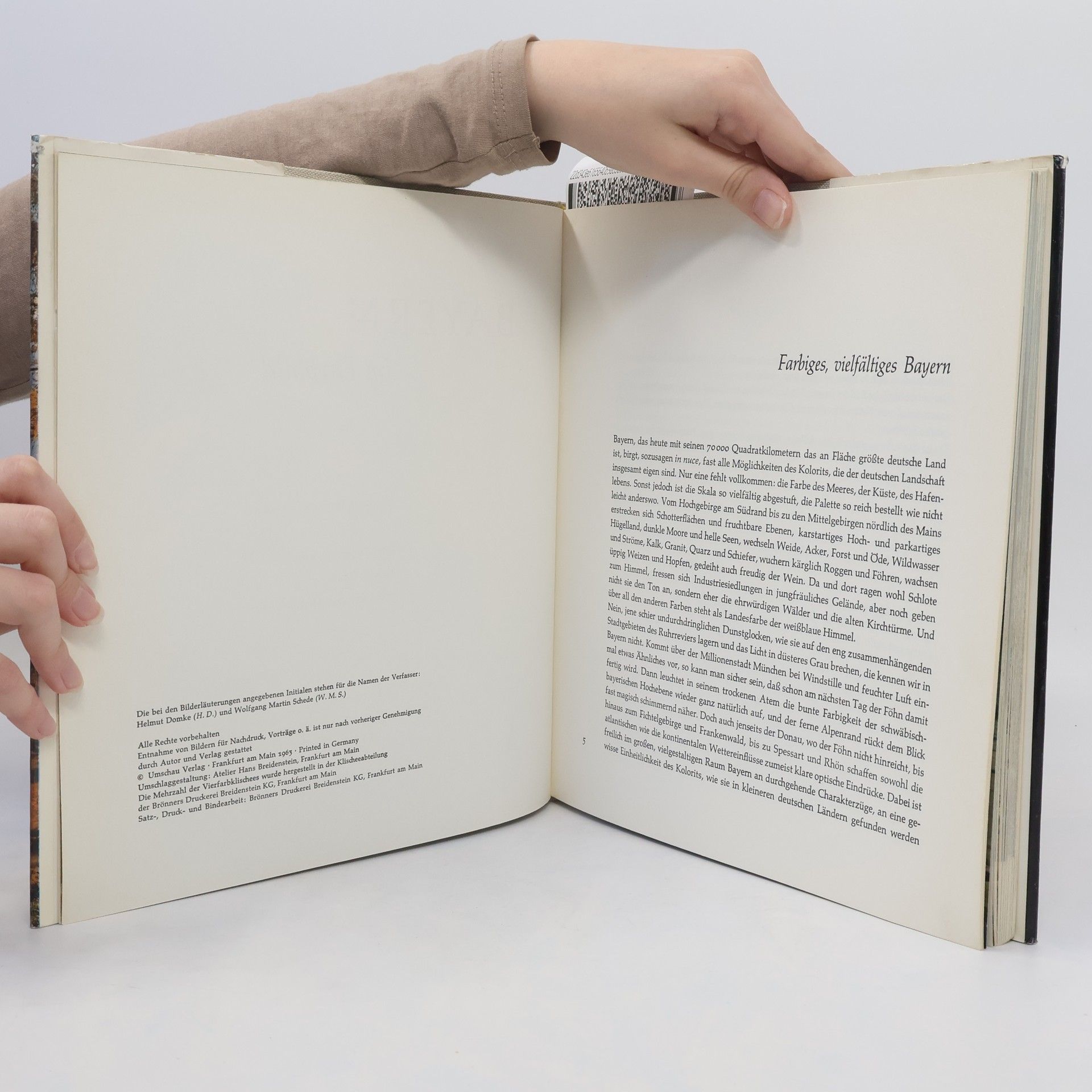 Autores varios Bayern im Farbbild
