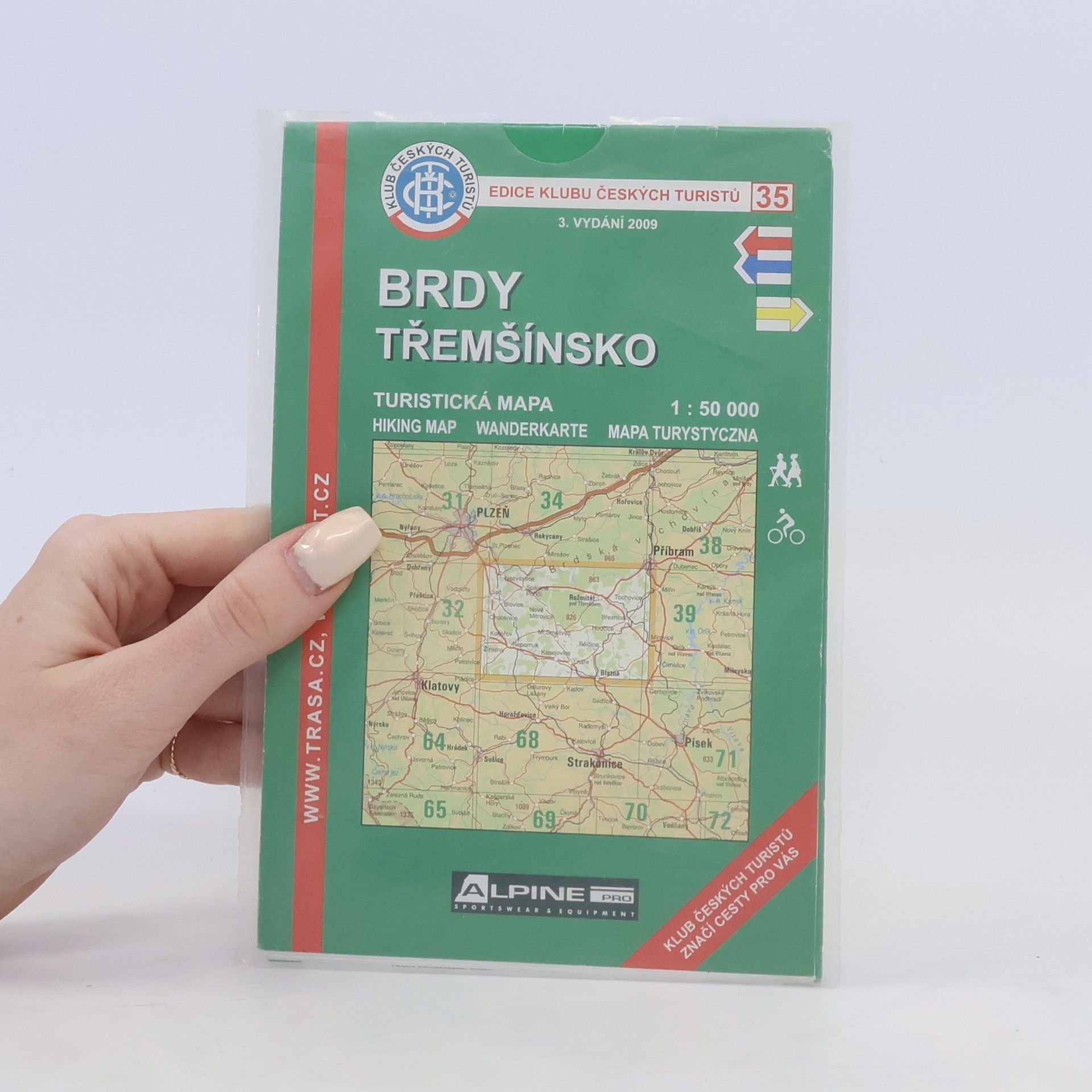 Collectif d'auteurs Brdy. Třemšínsko. Turistická mapa