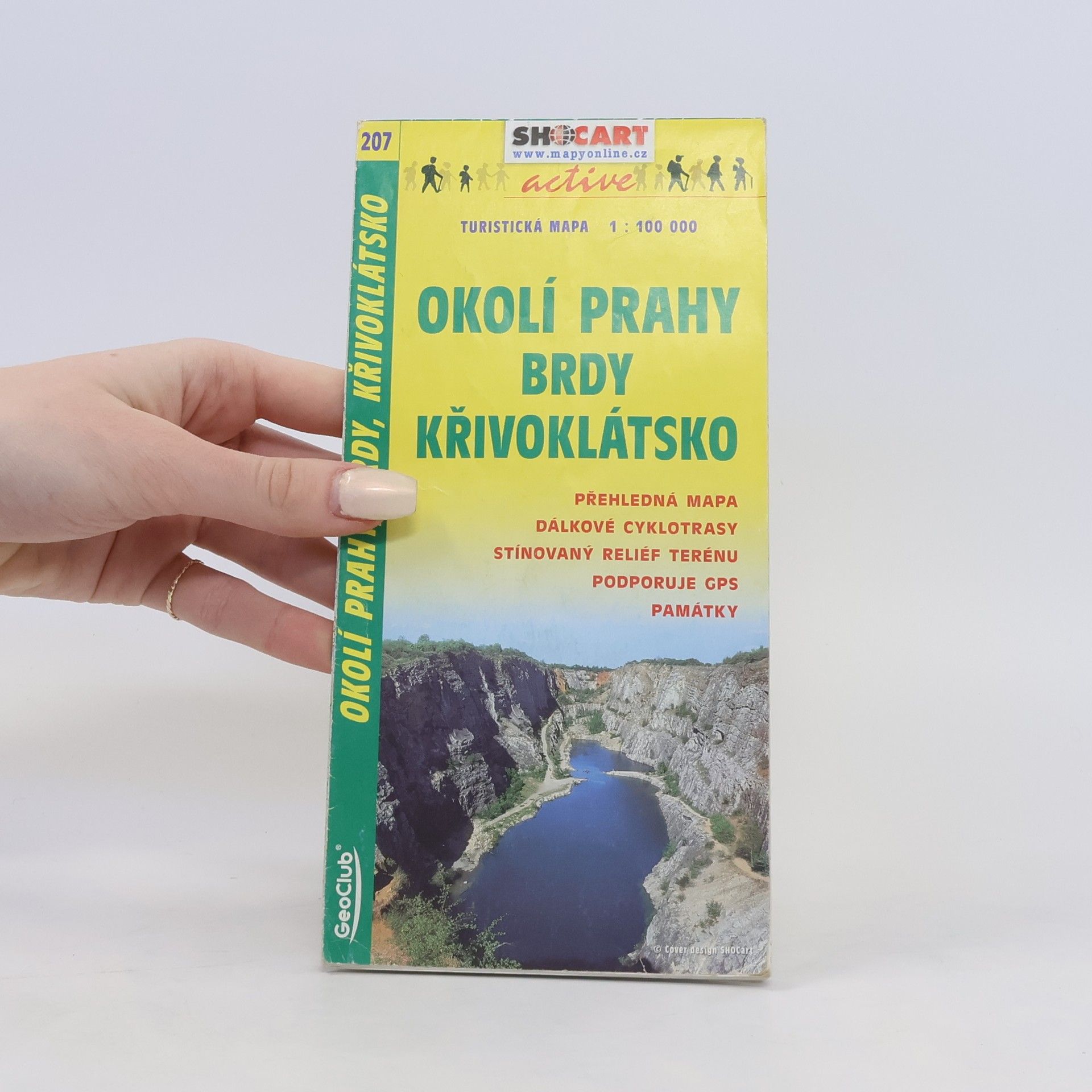 kolektiv Okolí Prahy - Brdy, Křivoklátsko - turistická mapa