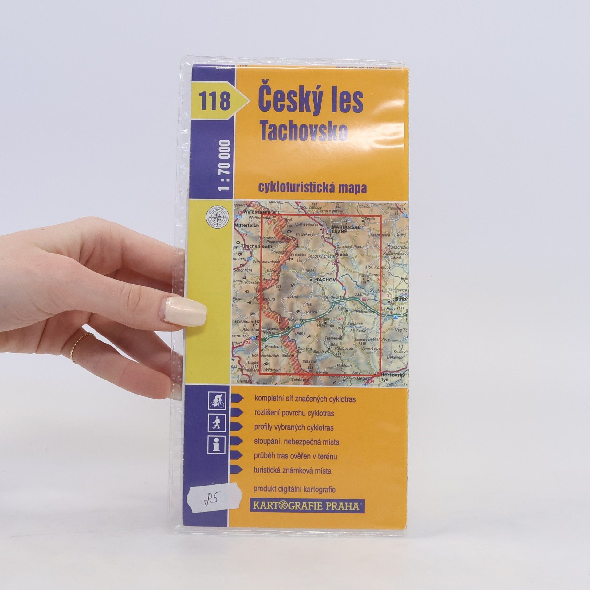 Collective 1: 70T(118)-Český les, Tachovsko (cyklomapa)