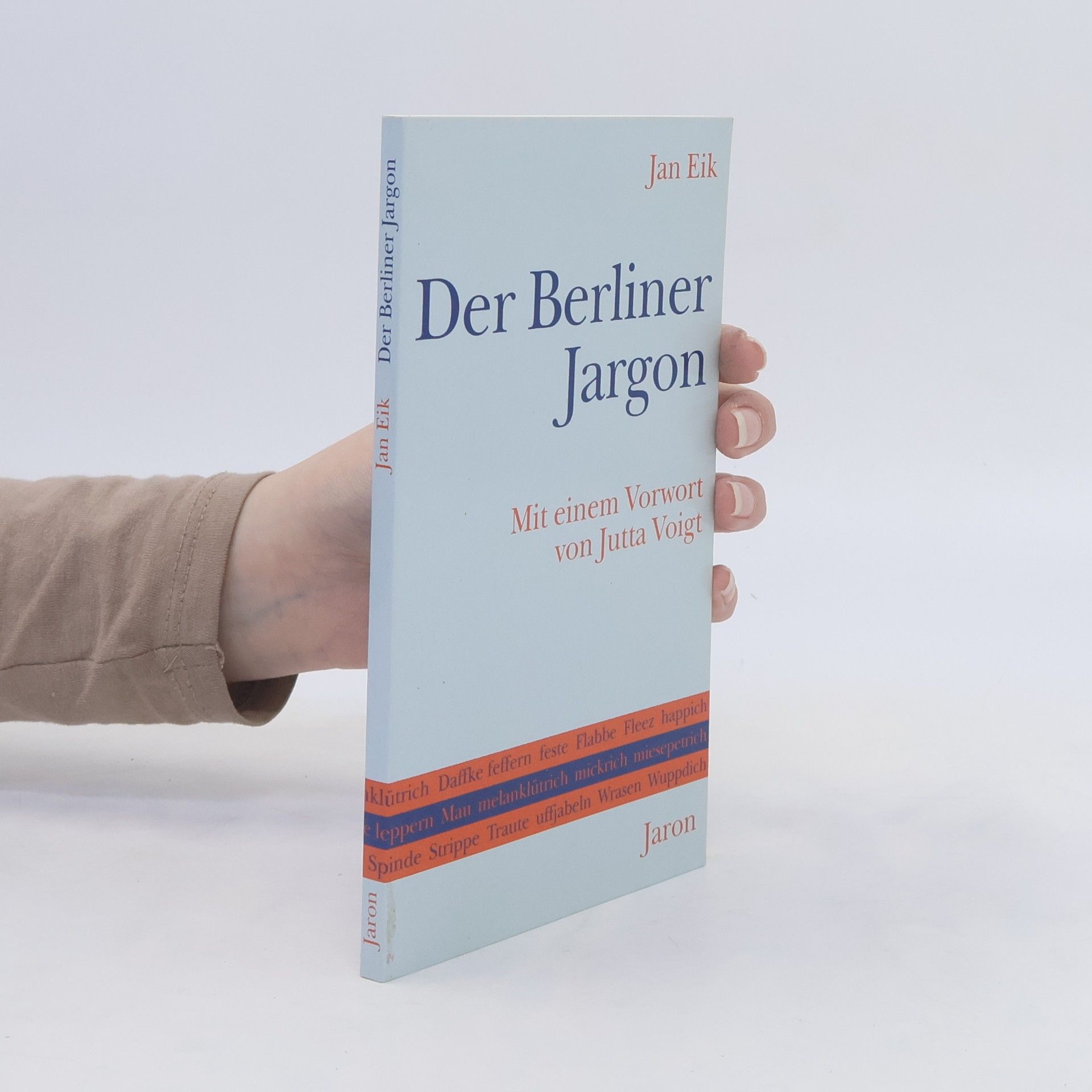 Jan Eik Der Berliner Jargon