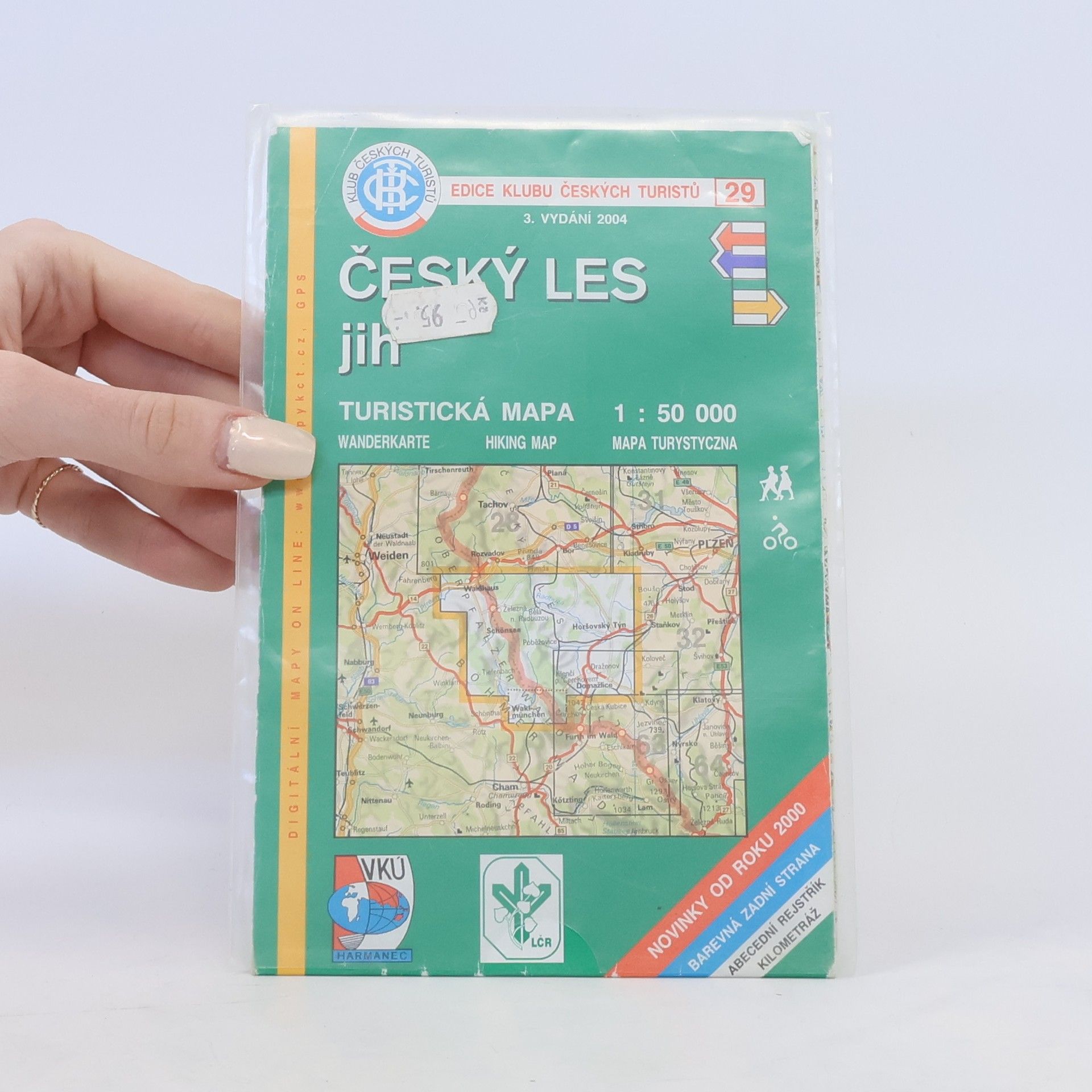 Collectif d'auteurs Český les - jih turistická mapa 1:50 000