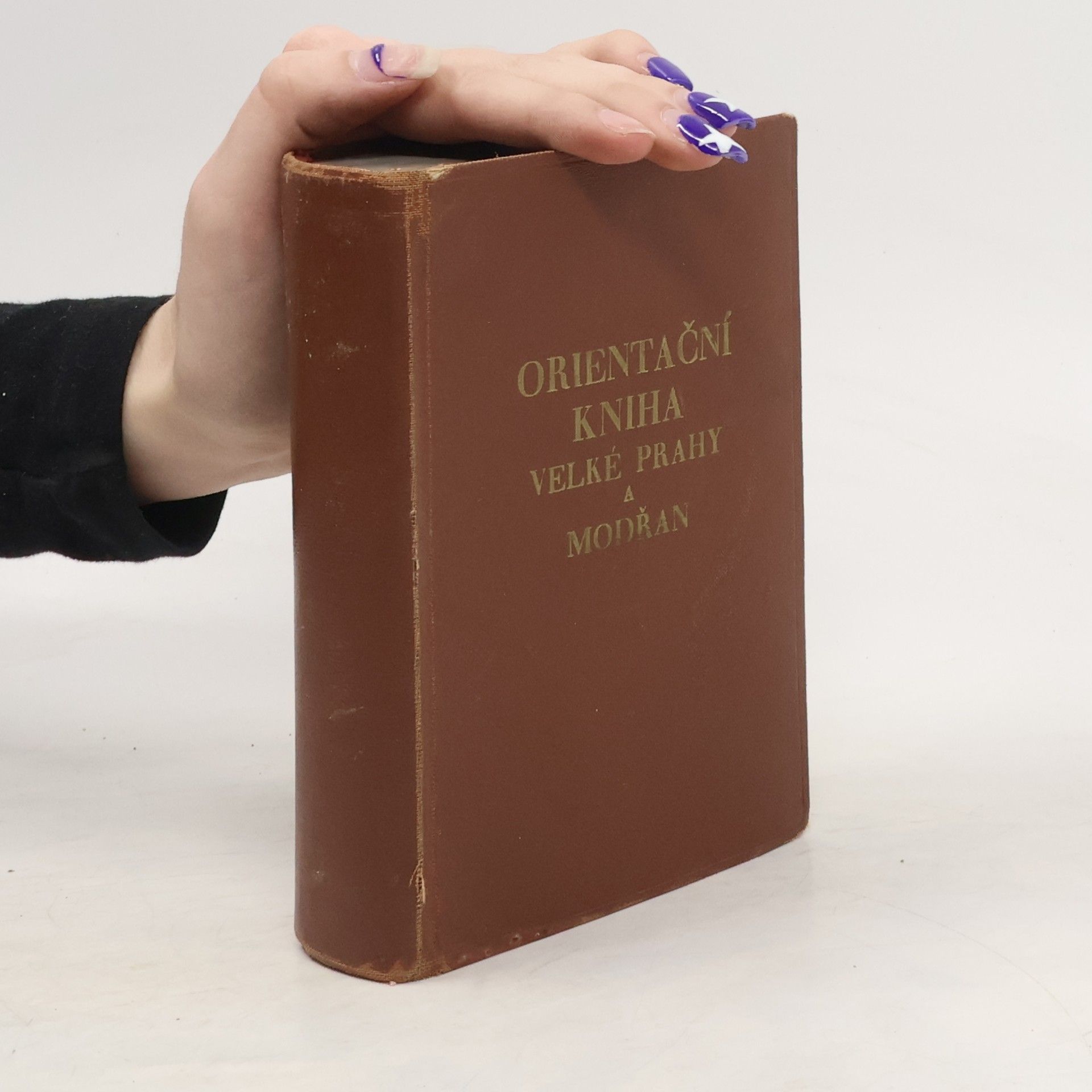 Autores varios Orientační kniha Velké Prahy a Modřan