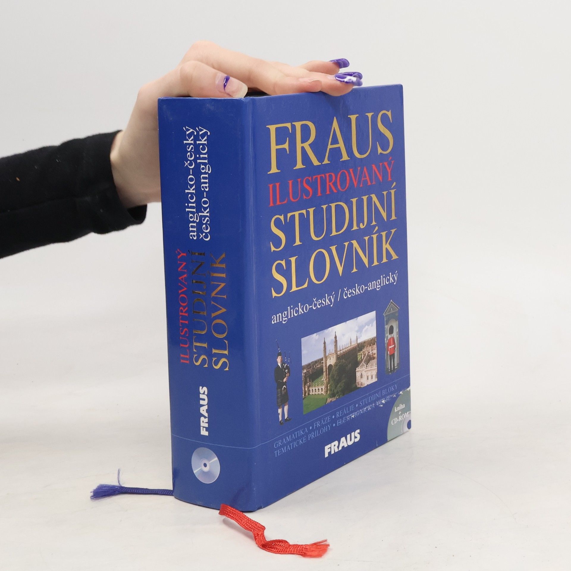Jiří Fraus Ilustrovaný studijní slovník anglicko-český/česko-anglický