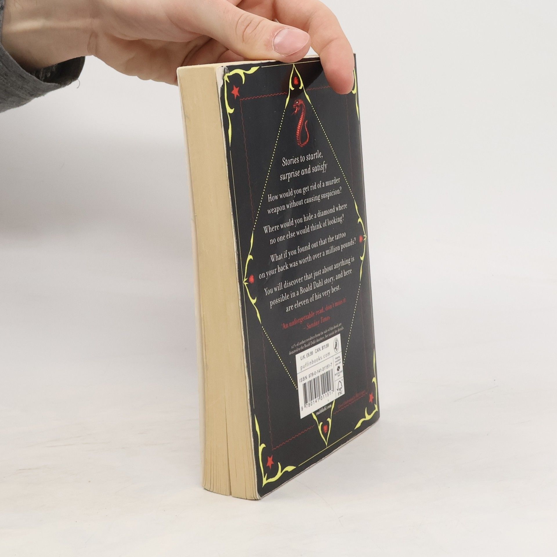 Roald Dahl Skin and Other Stories