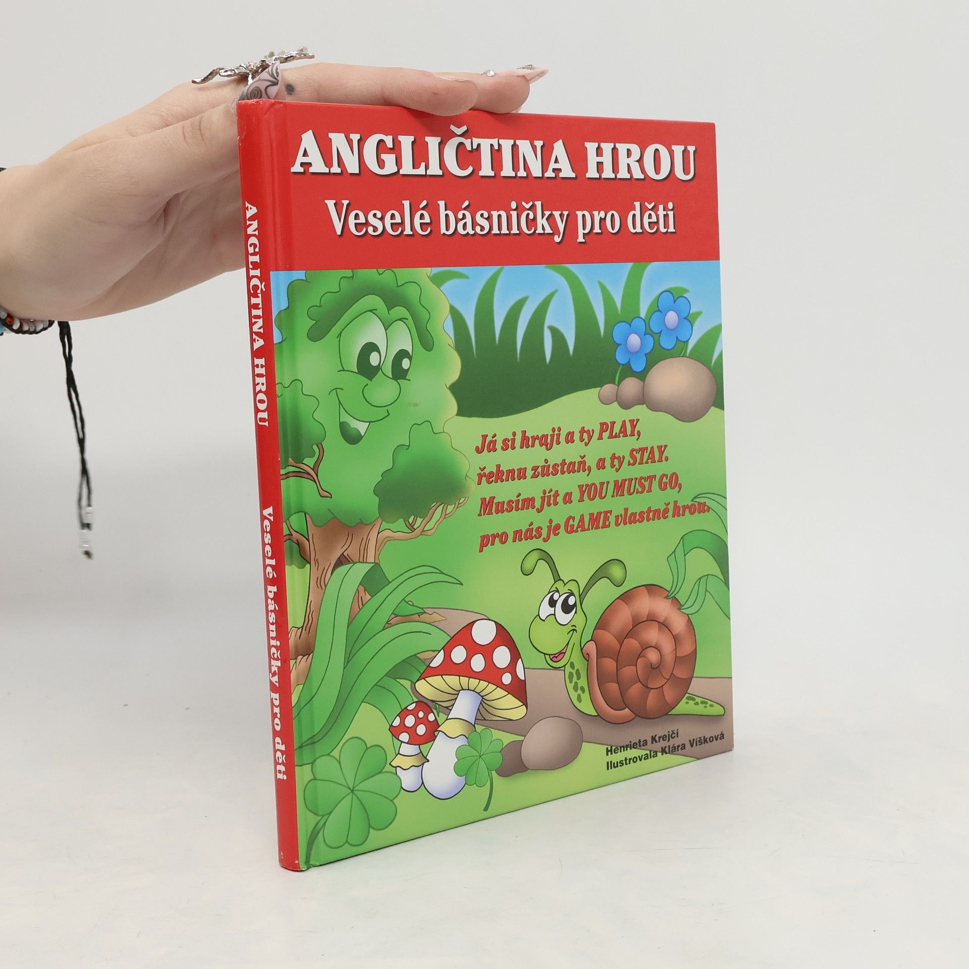 Henrieta Krejčí Angličtina hrou: Veselé básničky pro děti