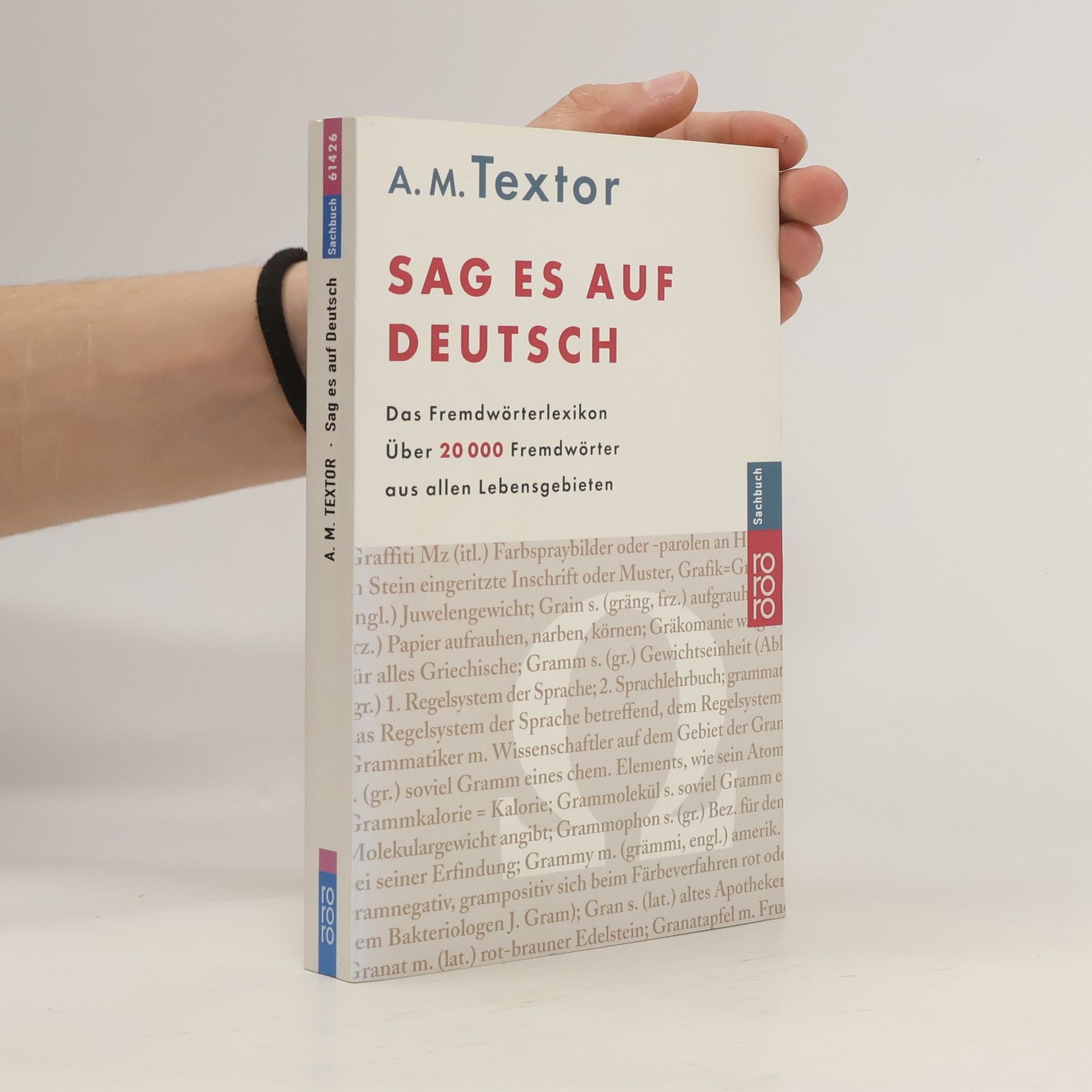 Annemarie Weber Sag es auf deutsch