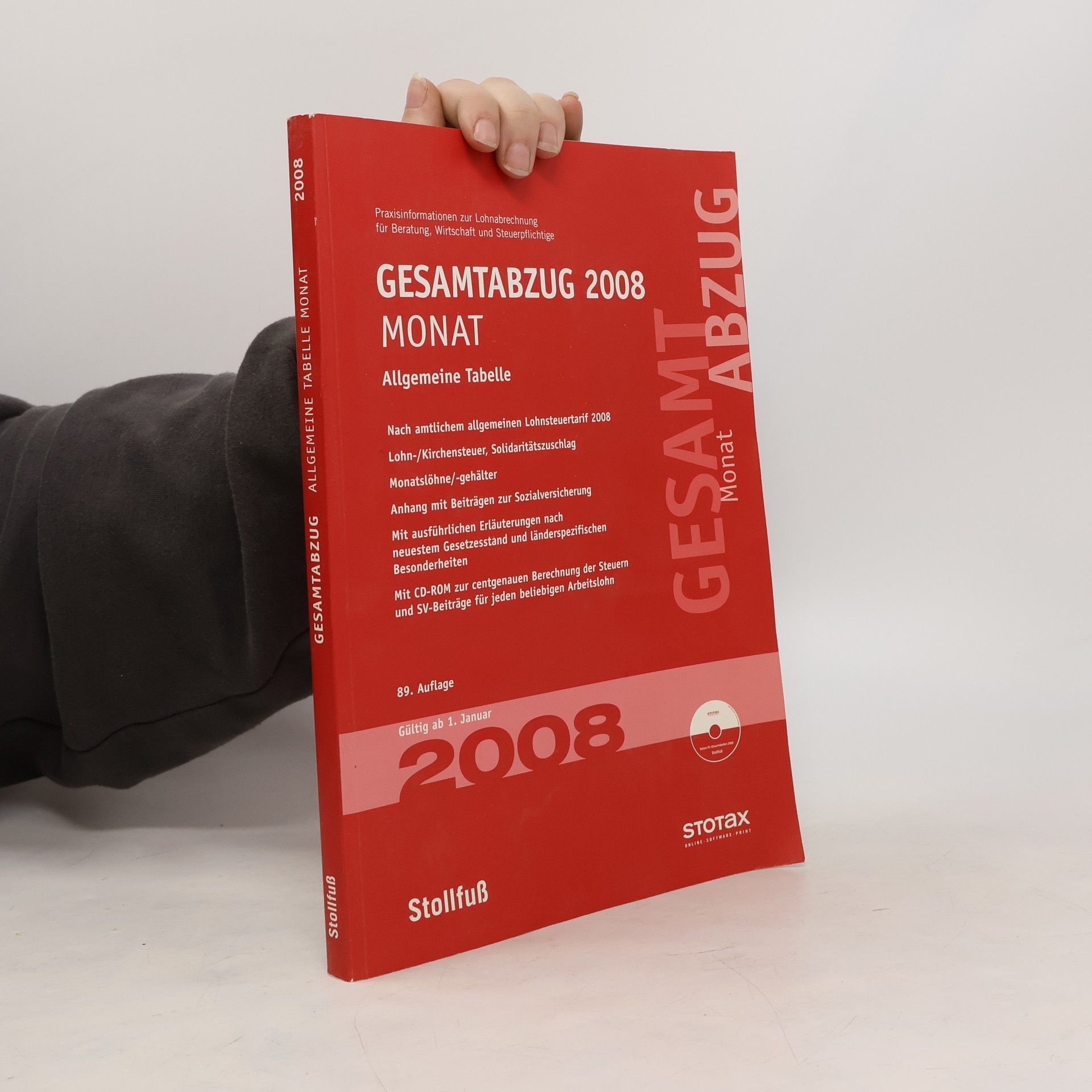 Autorenkollektiv Gesamtabzug 2008 Monat Allgemeine Tabelle
