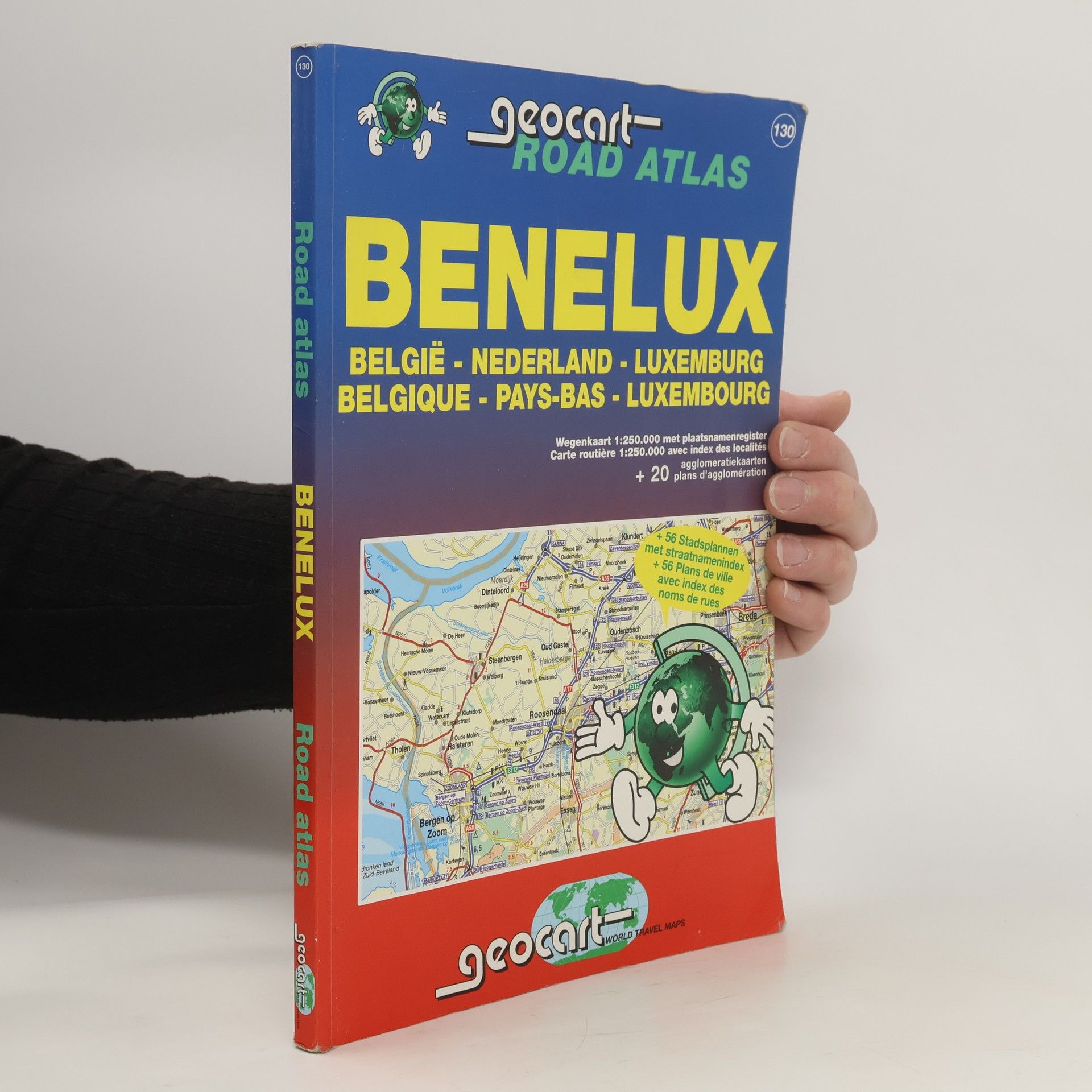 Collectif d'auteurs Auto atlas Benelux + Nord-Pas de Calais 1:250.000
