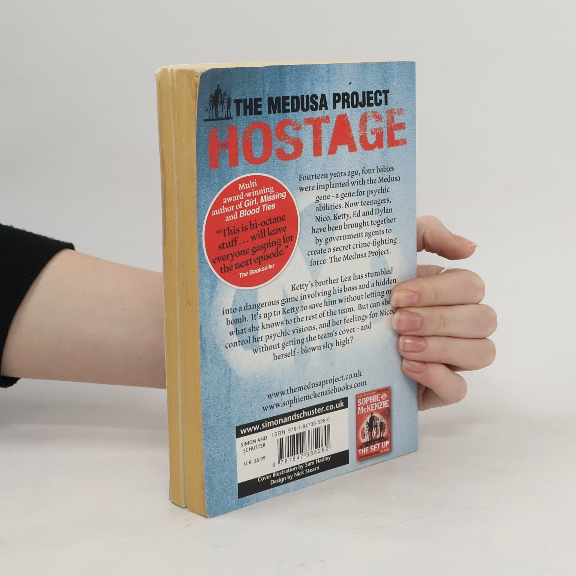 Sophie McKenzie The Medusa Project: The Hostage