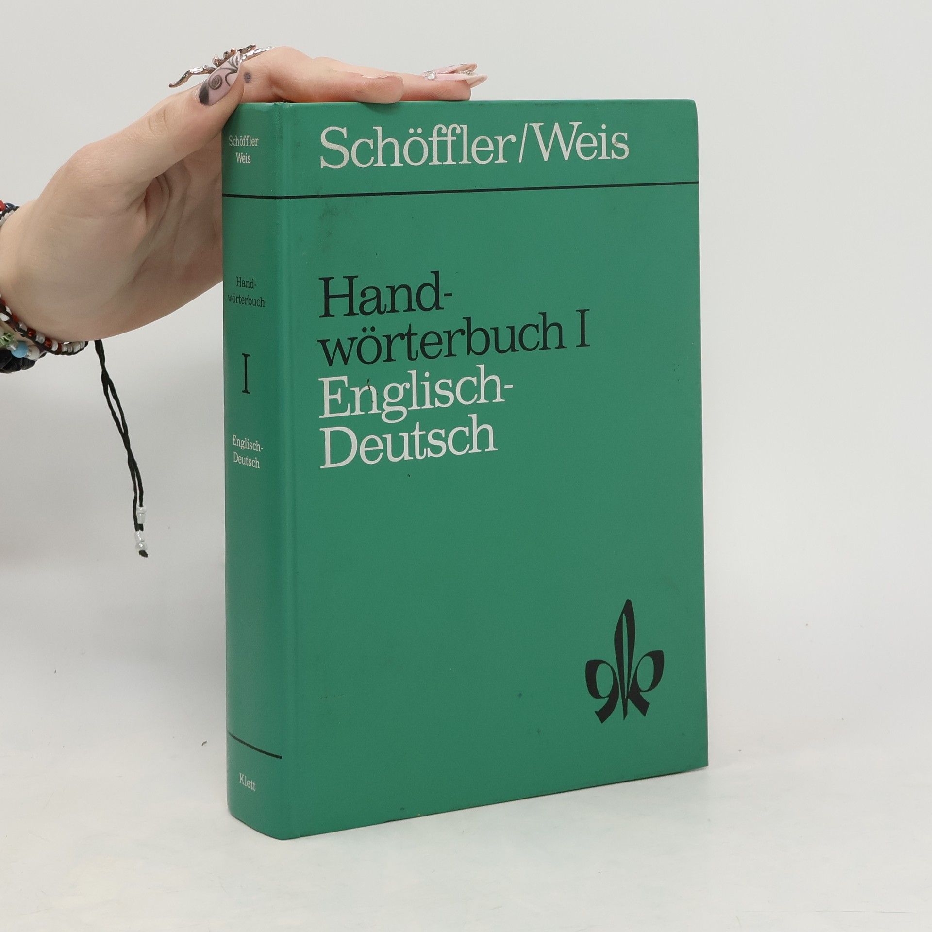 Erich Weiss Hand-wörterbuch 1 Englisch - Deutsch