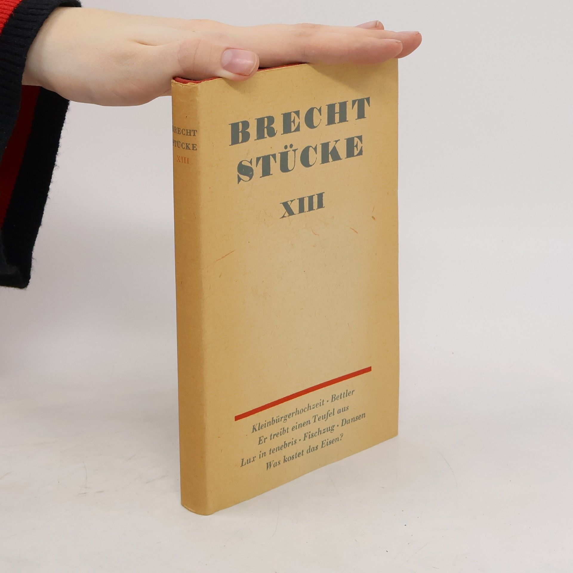 Beltolt Brecht Brecht Stücke XIII