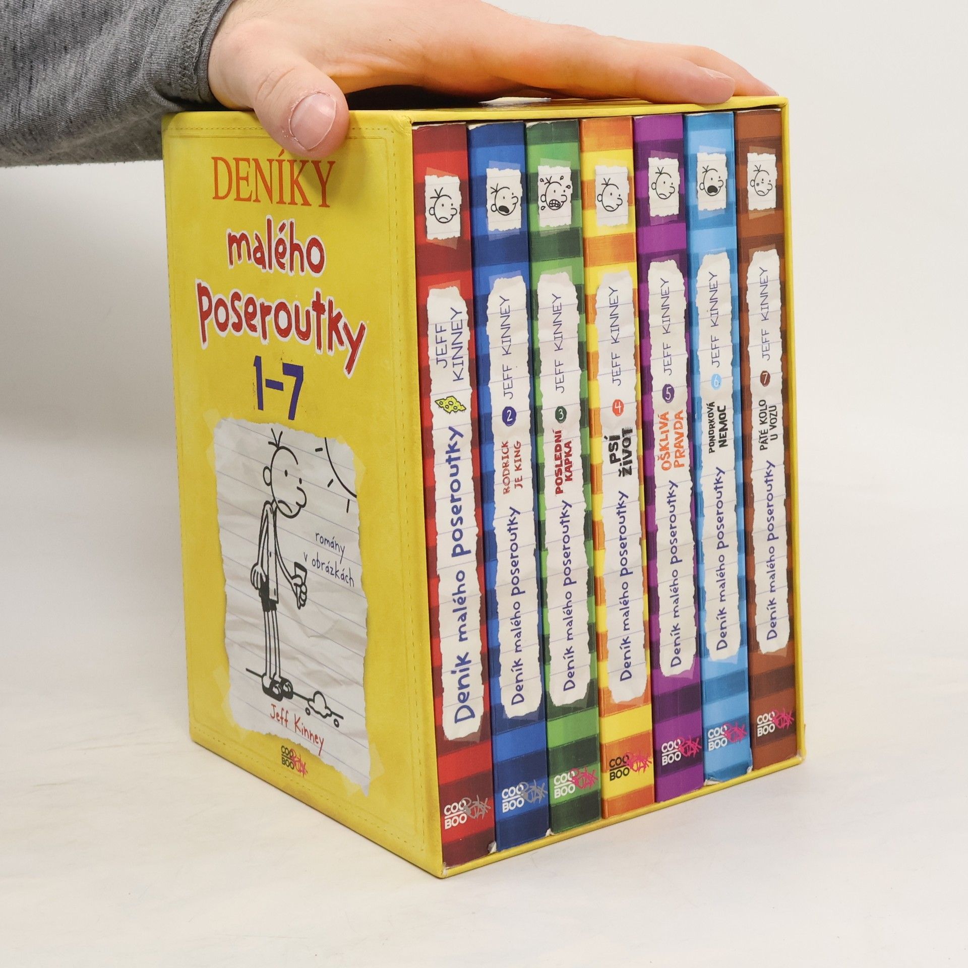 Veronika Volhejnová Deník malého poseroutky 1-7 (box)