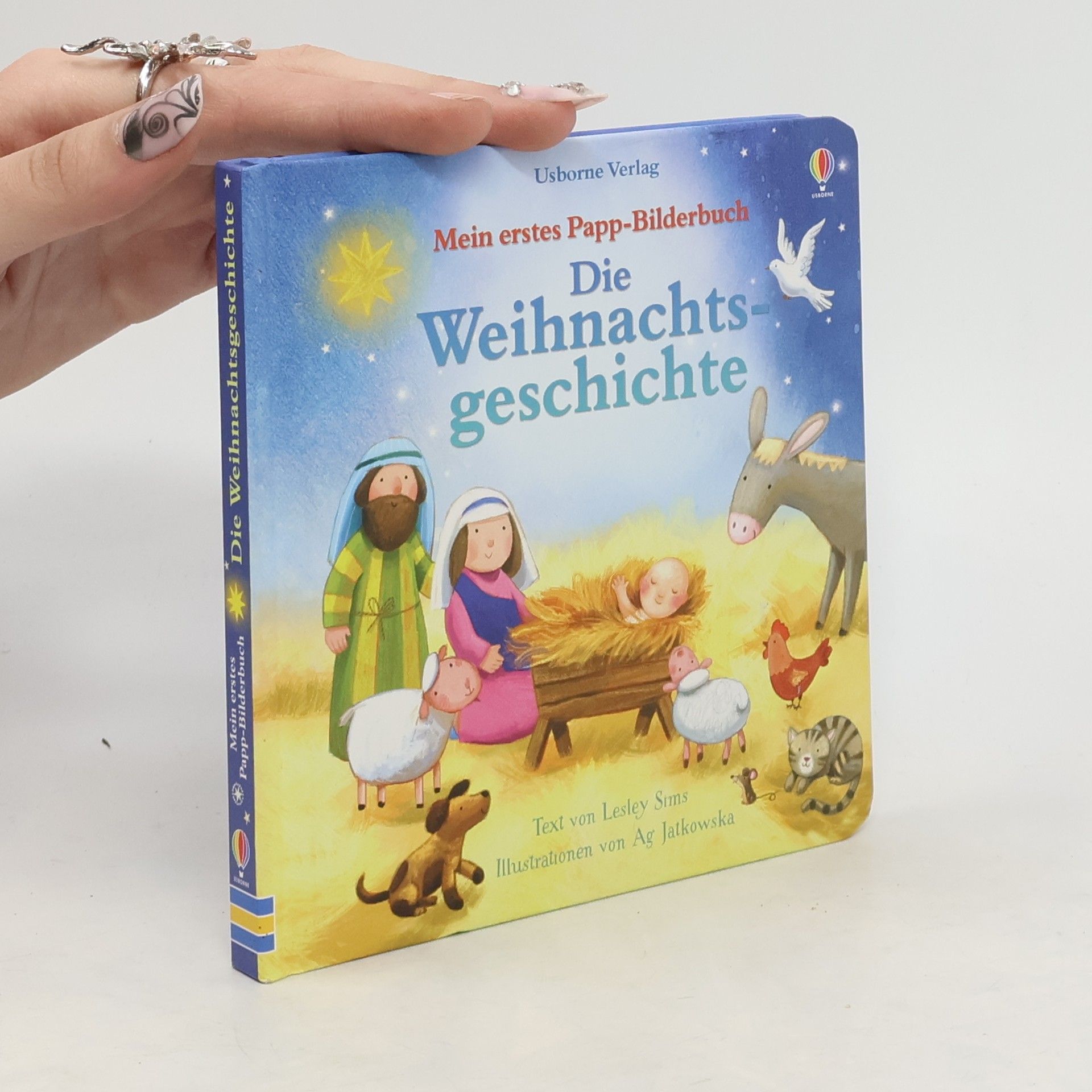 Lesley Sims Mein erstes Papp-Bilderbuch: Die Weihnachtsgeschichte