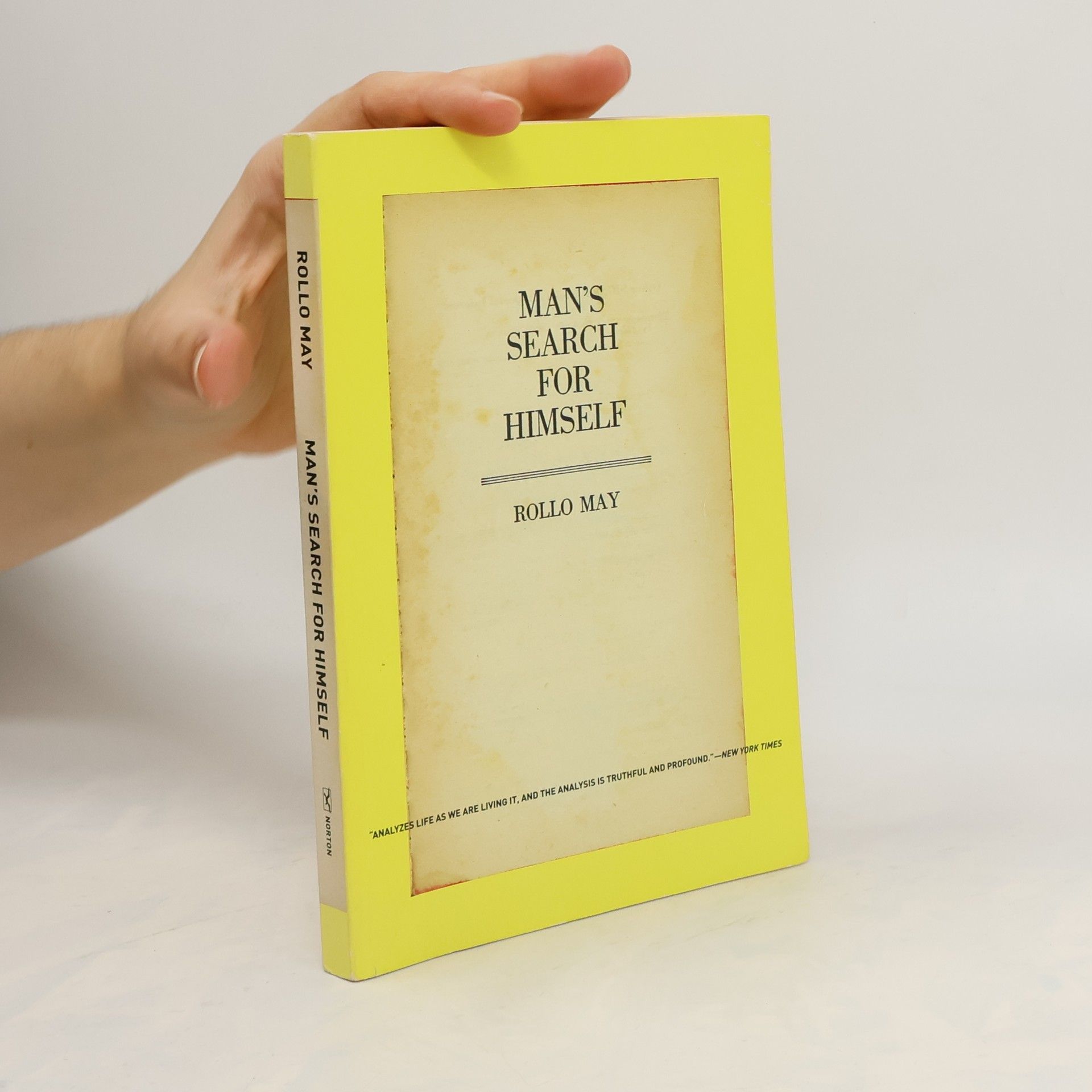Rollo May Man's Search for Himself