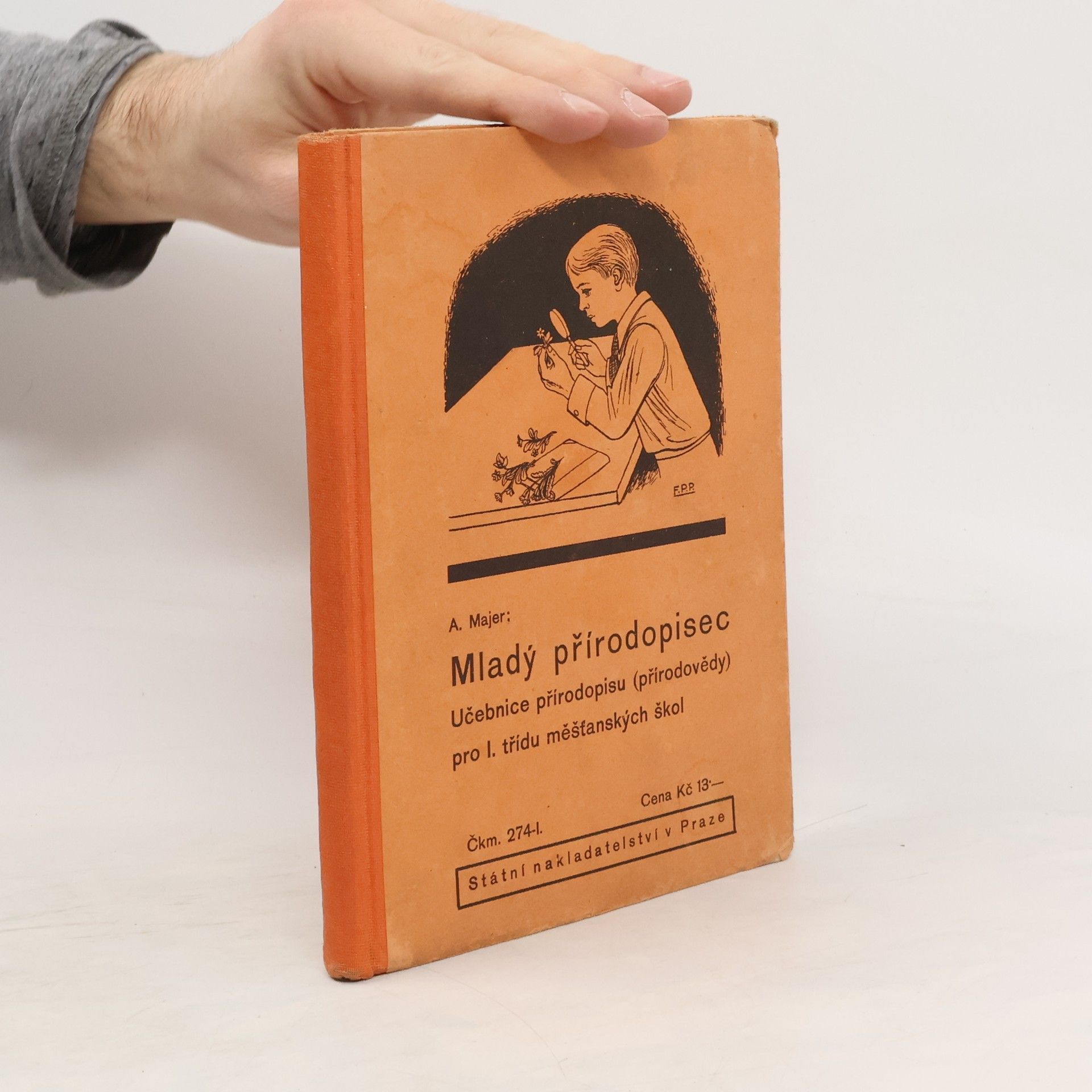 A. Majer Mladý přírodopisec. Učebnice přírodopisu (přírodovědy) pro I. třídu měšťanských škol