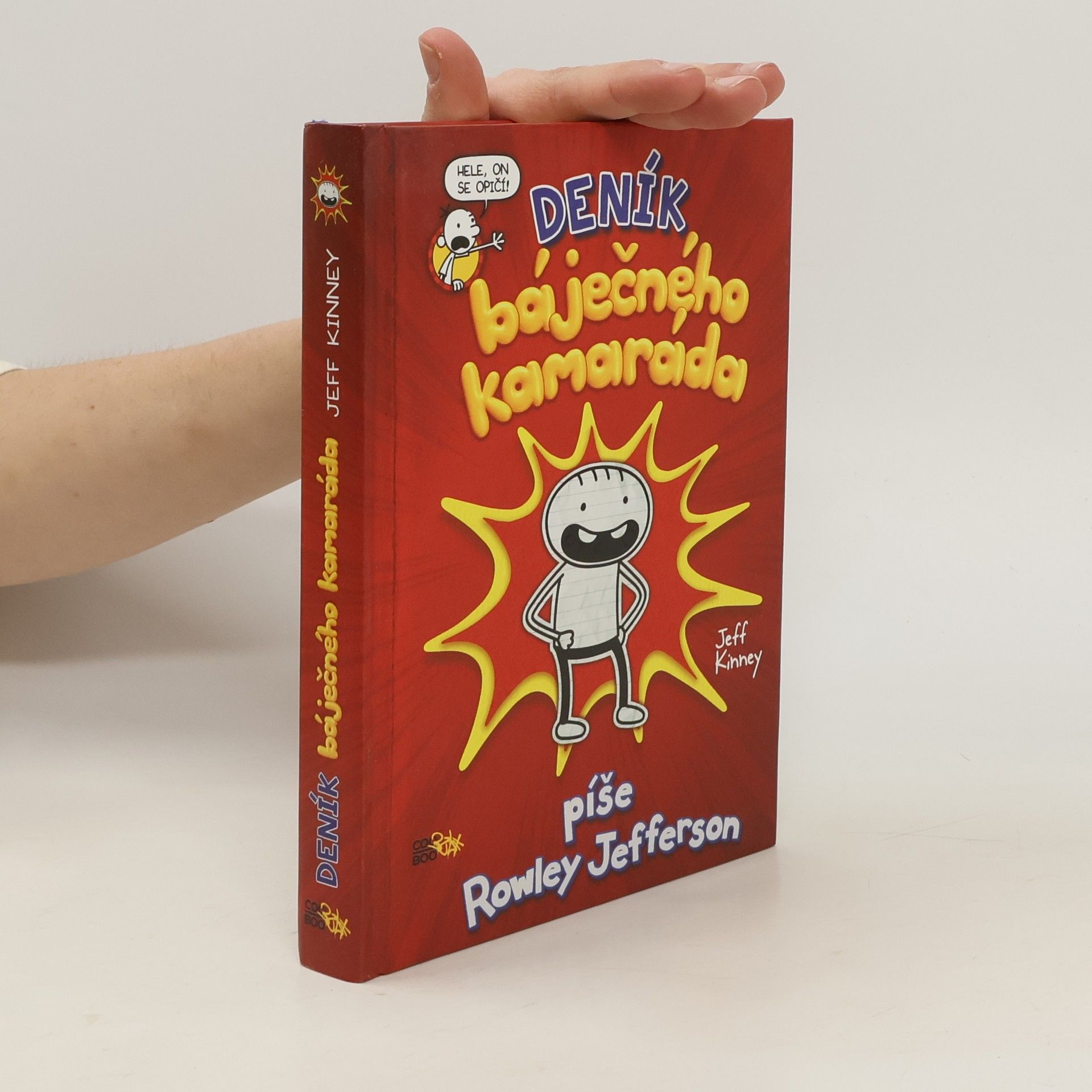 Jeff Kinney Deník báječného kamaráda. Píše Rowley Jefferson