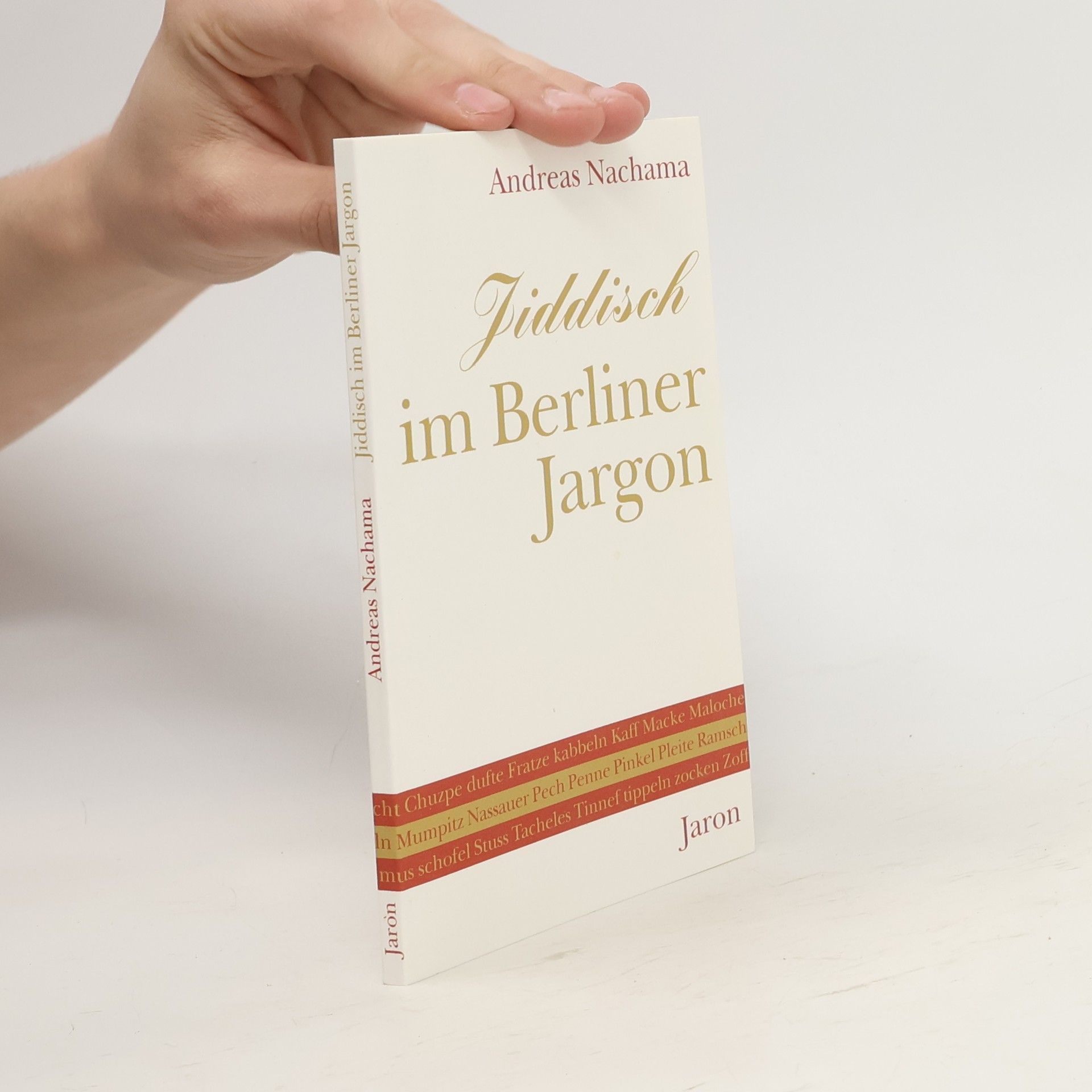 Andreas Nachama Jiddisch im Berliner Jargon