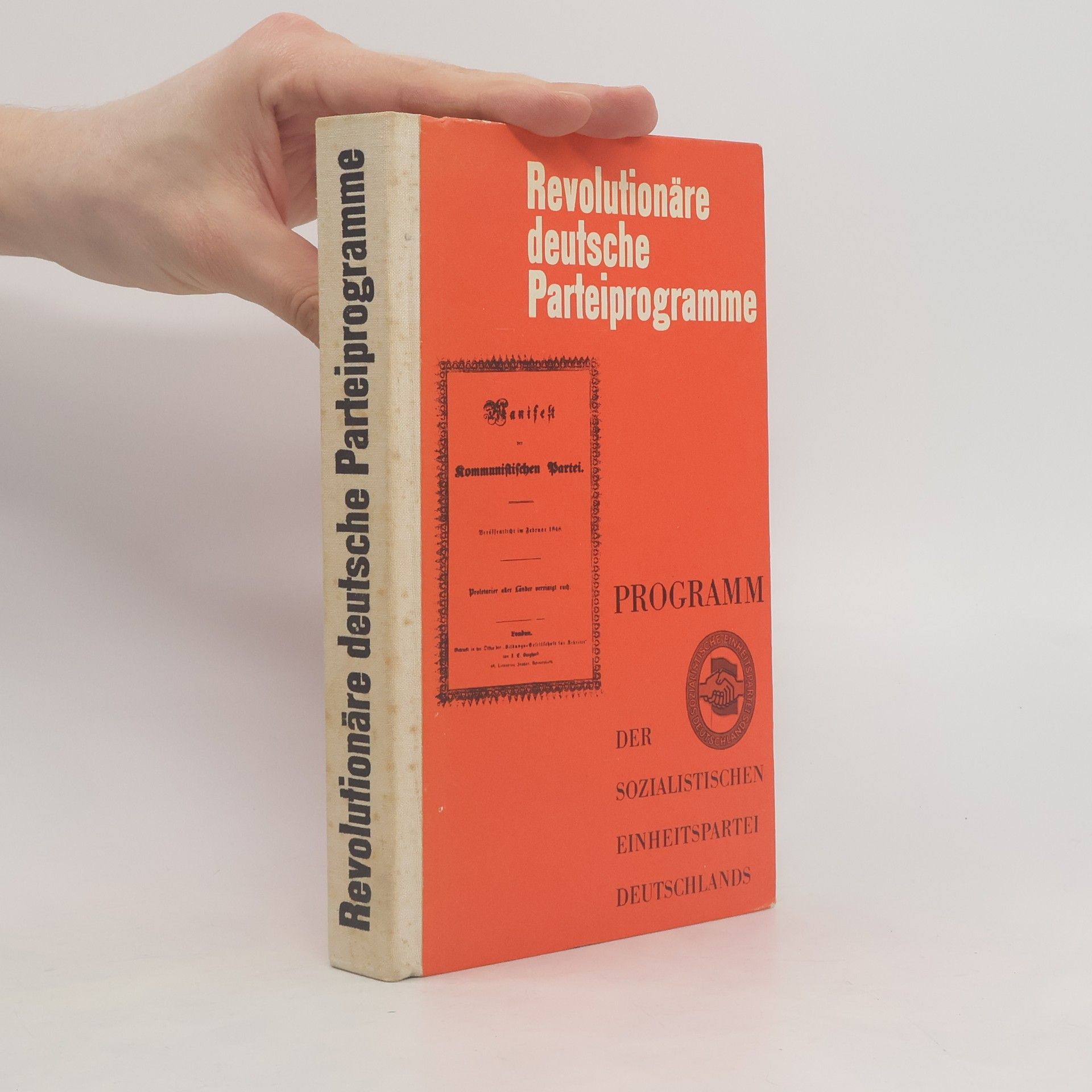 Collectif d'auteurs Revolutionäre deutsche Parteiprogramme