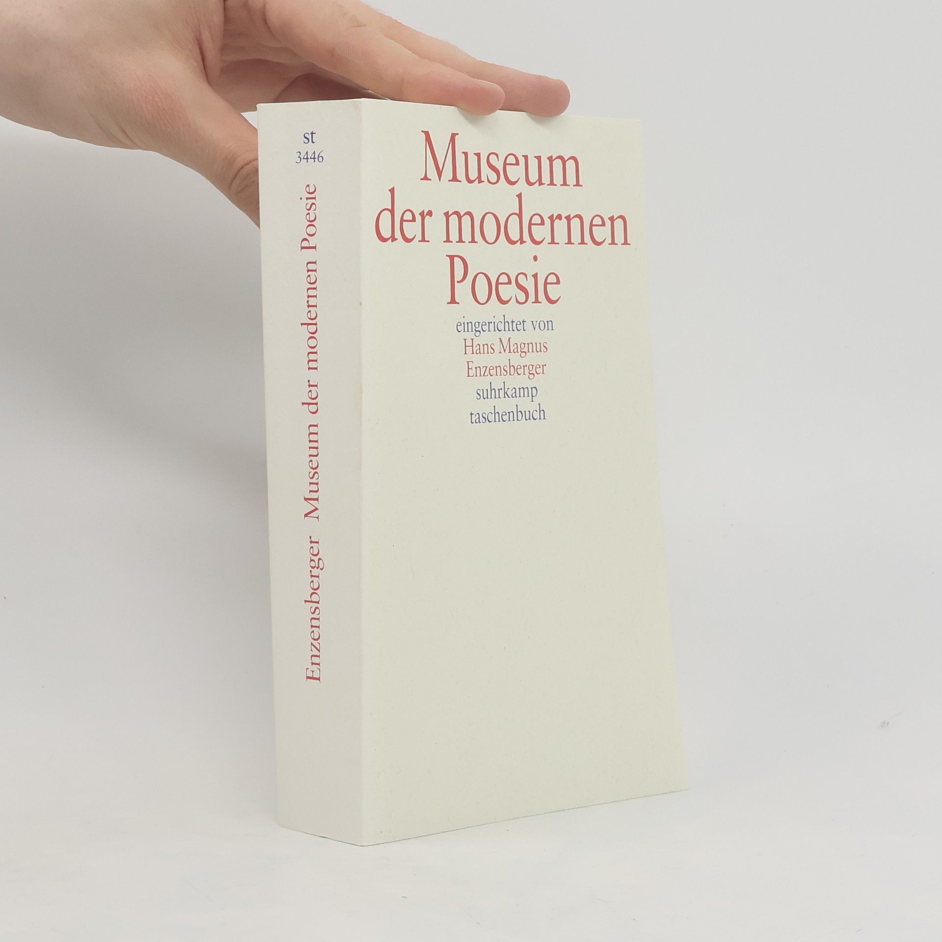 Hans Magnus Enzensberger Museum der modernen Poesie