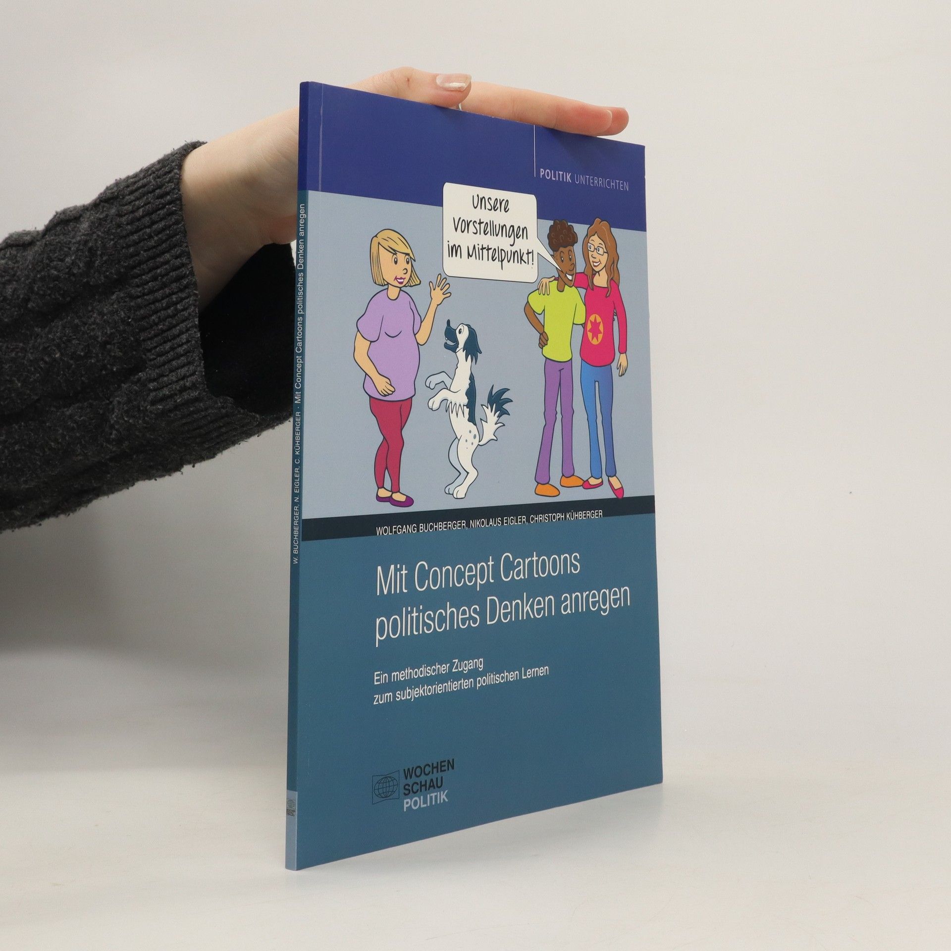 Wolfgang Buchberger Mit Concept Cartoons politisches Denken anregen