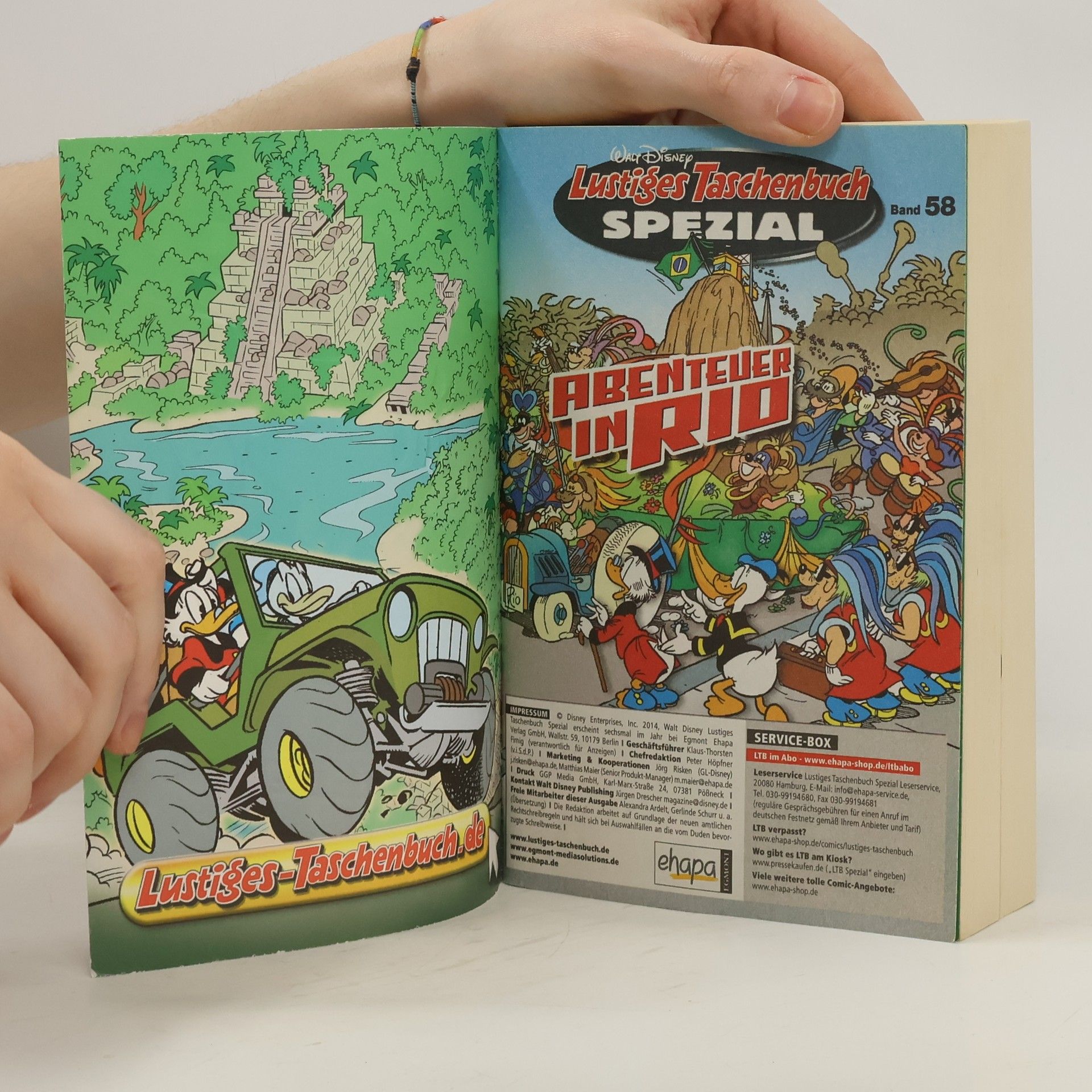 Walt Disney Lustiges Taschenbuch Spezial 58. Abenteuer in Rio