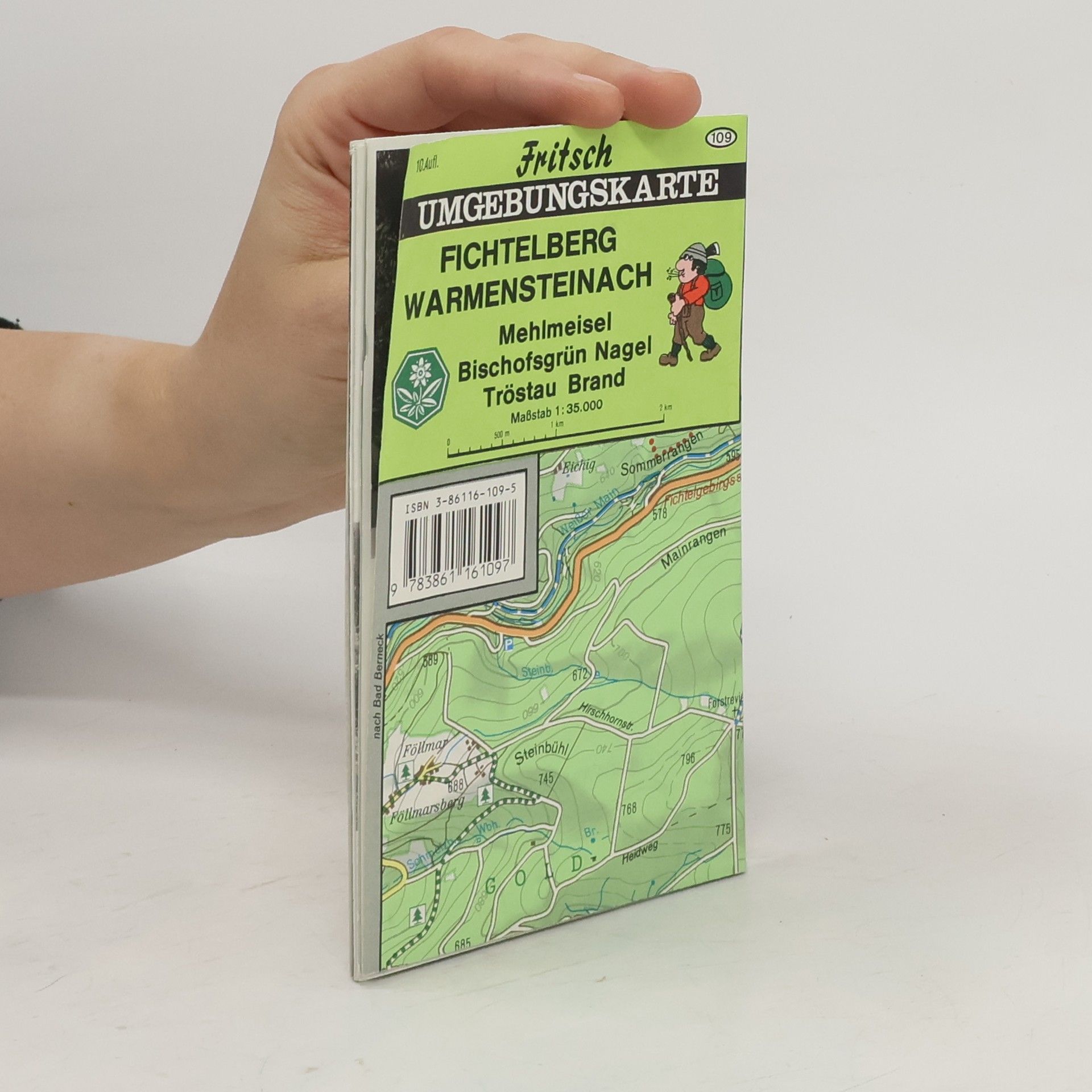 Autorenkollektiv Fritsch Karte - Fichtelberg, Warmensteinach