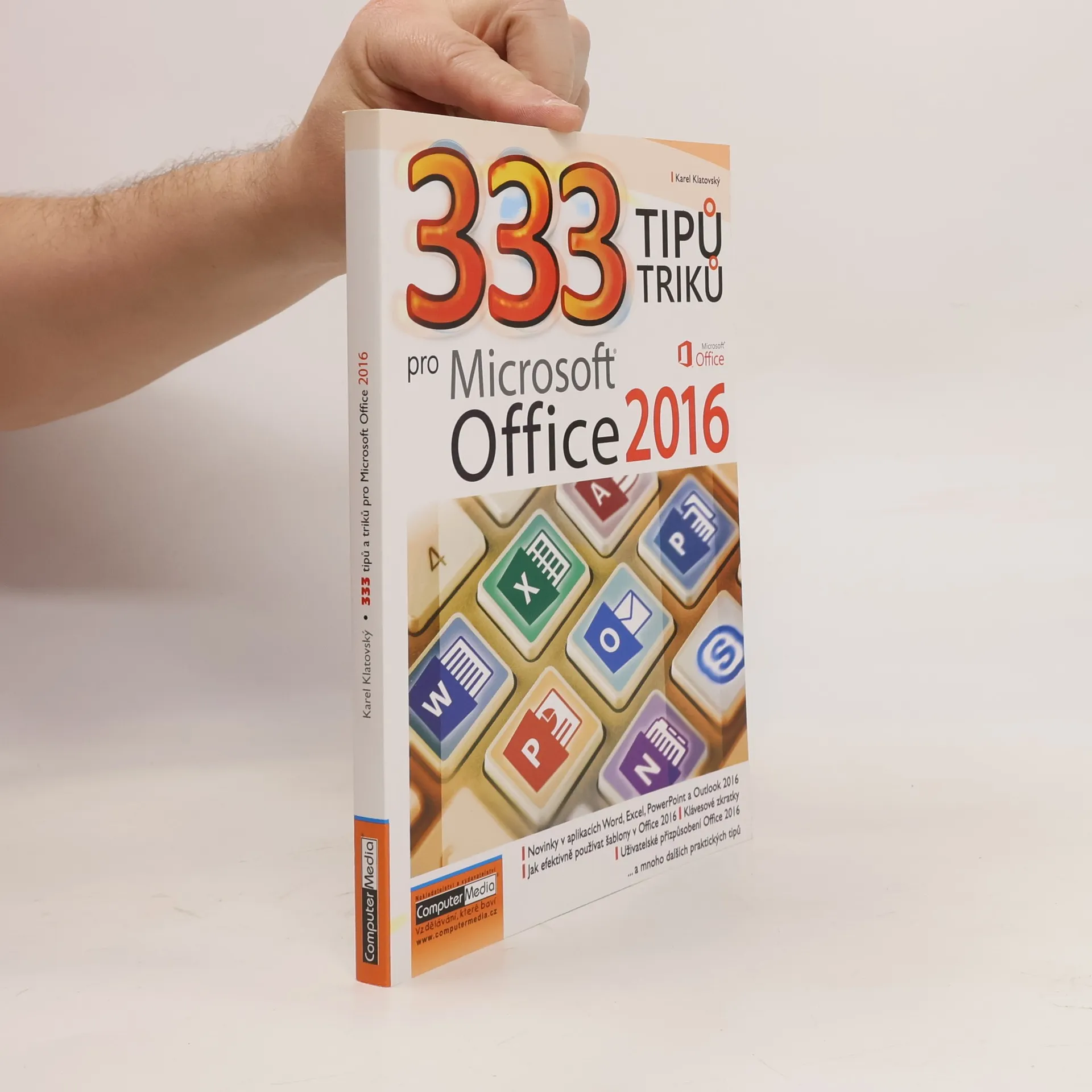 333 tipů a triků pro MS Office 2016 | Kniha | mäkká | Karel Klatovský | CS