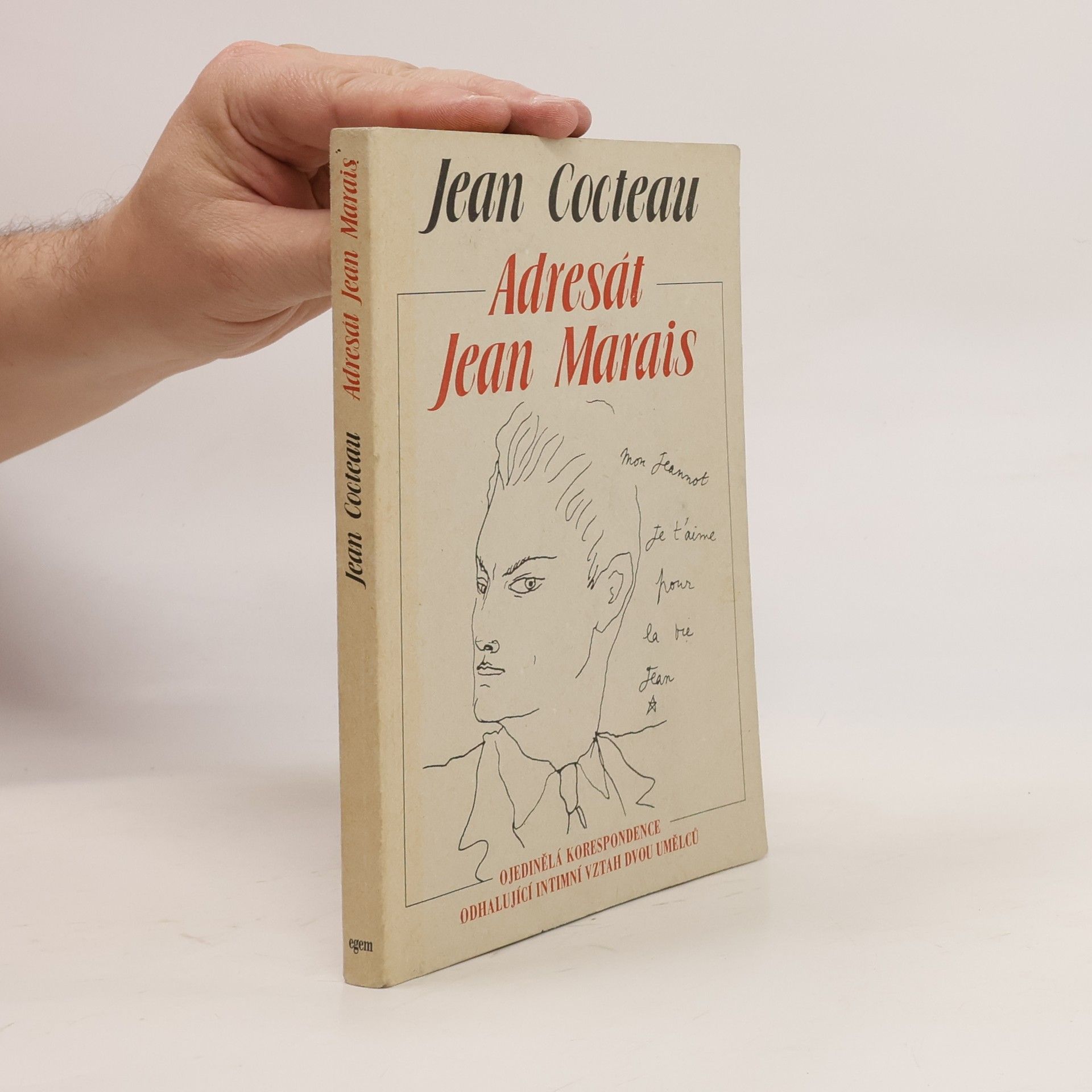 Jean Cocteau Adresát Jean Marais